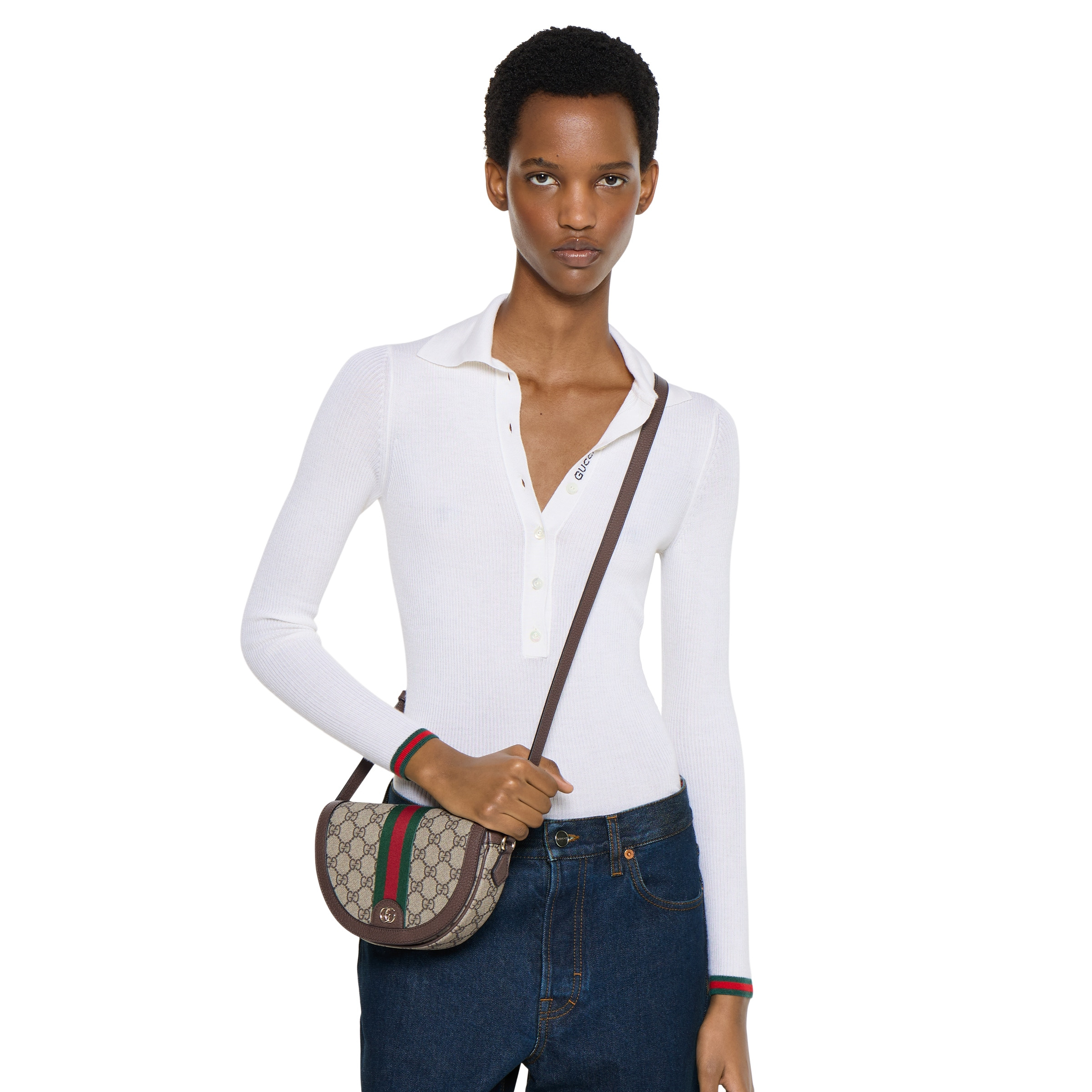 Ophidia small shoulder bag - 4