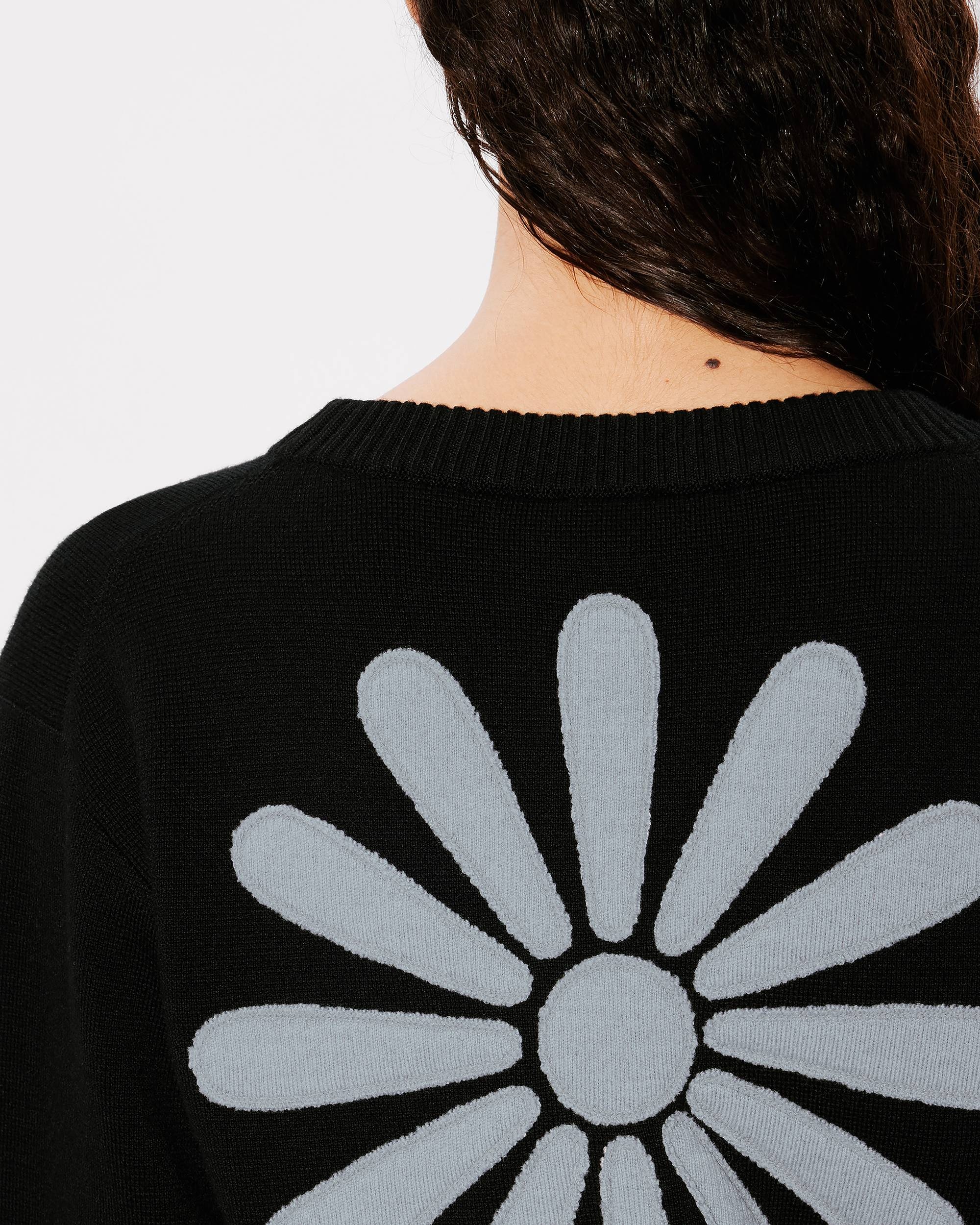 'KENZO Marguerite' embroidered wool cardigan - 7