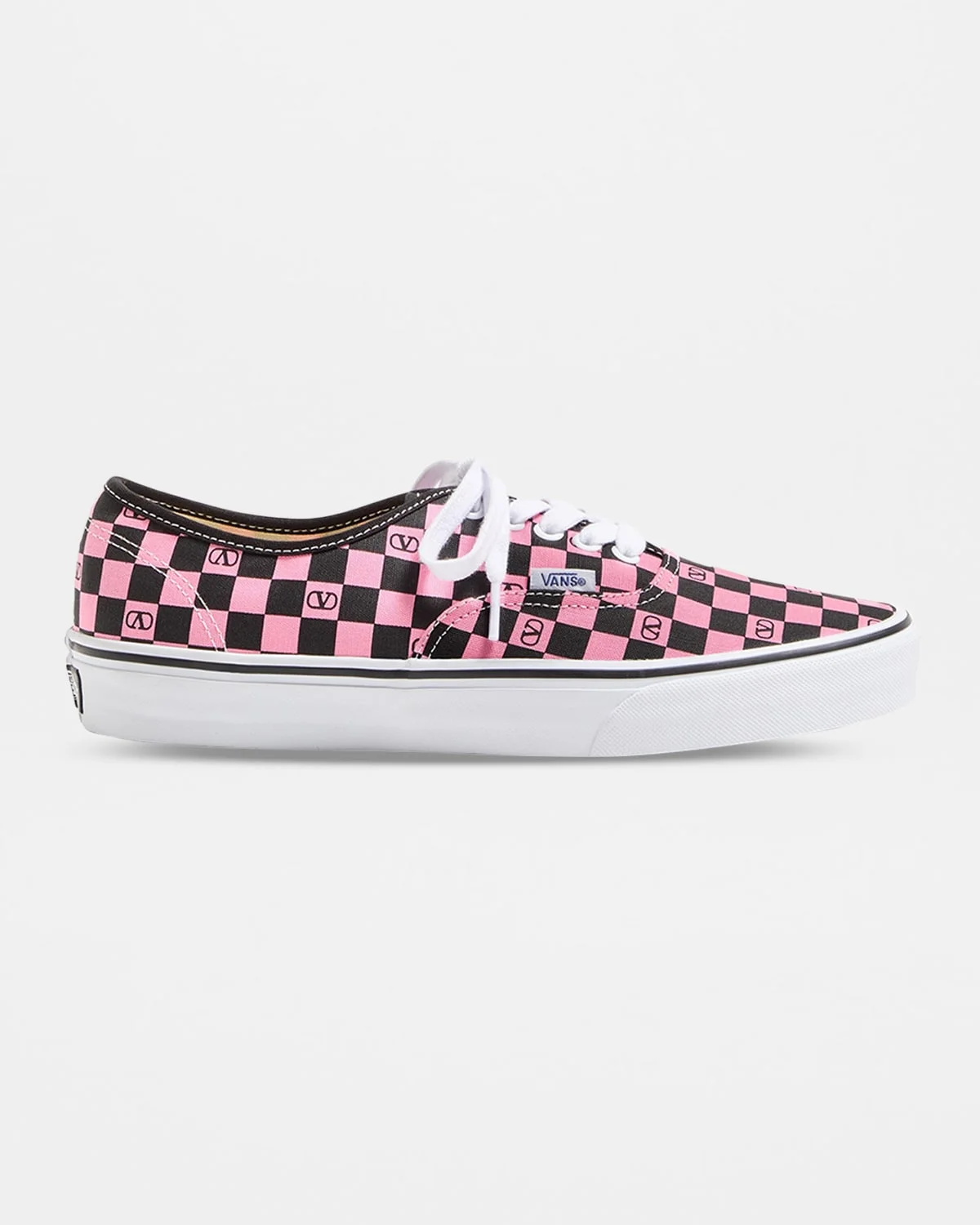x Vans Men's Tess St VLogo Check Canvas Low-Top Sneakers - 1
