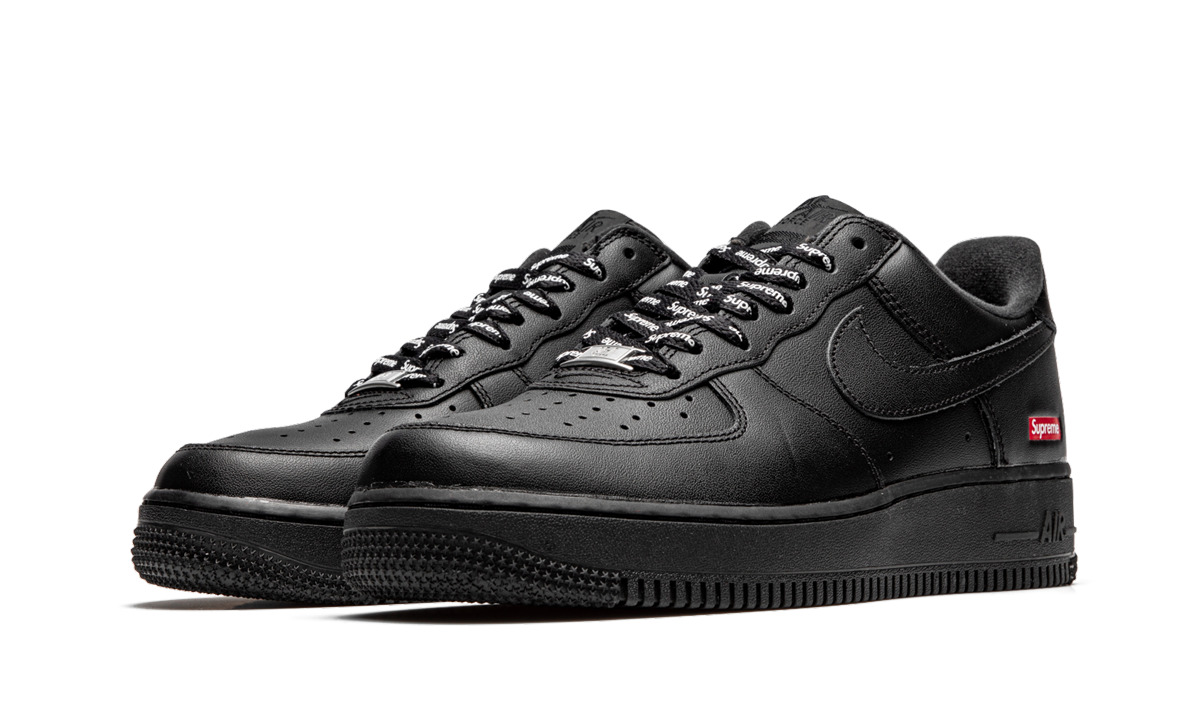 Air Force 1 Low "Supreme - Mini Box Logo Black" - 2