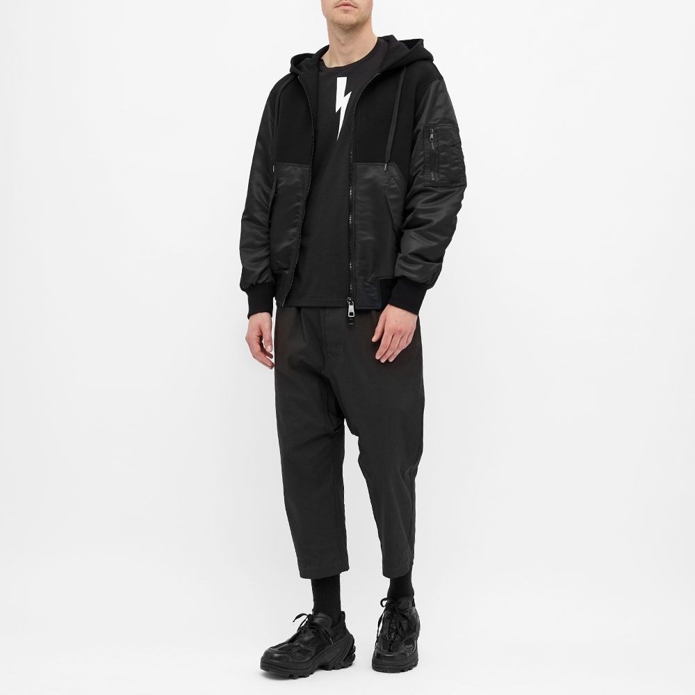 Neil Barrett MA-1 Sleeve Zip Hoody - 8