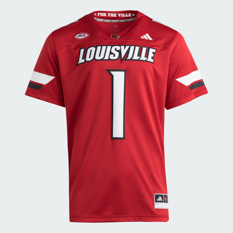 Louisville Cardinals Premier Home Football Jersey 1