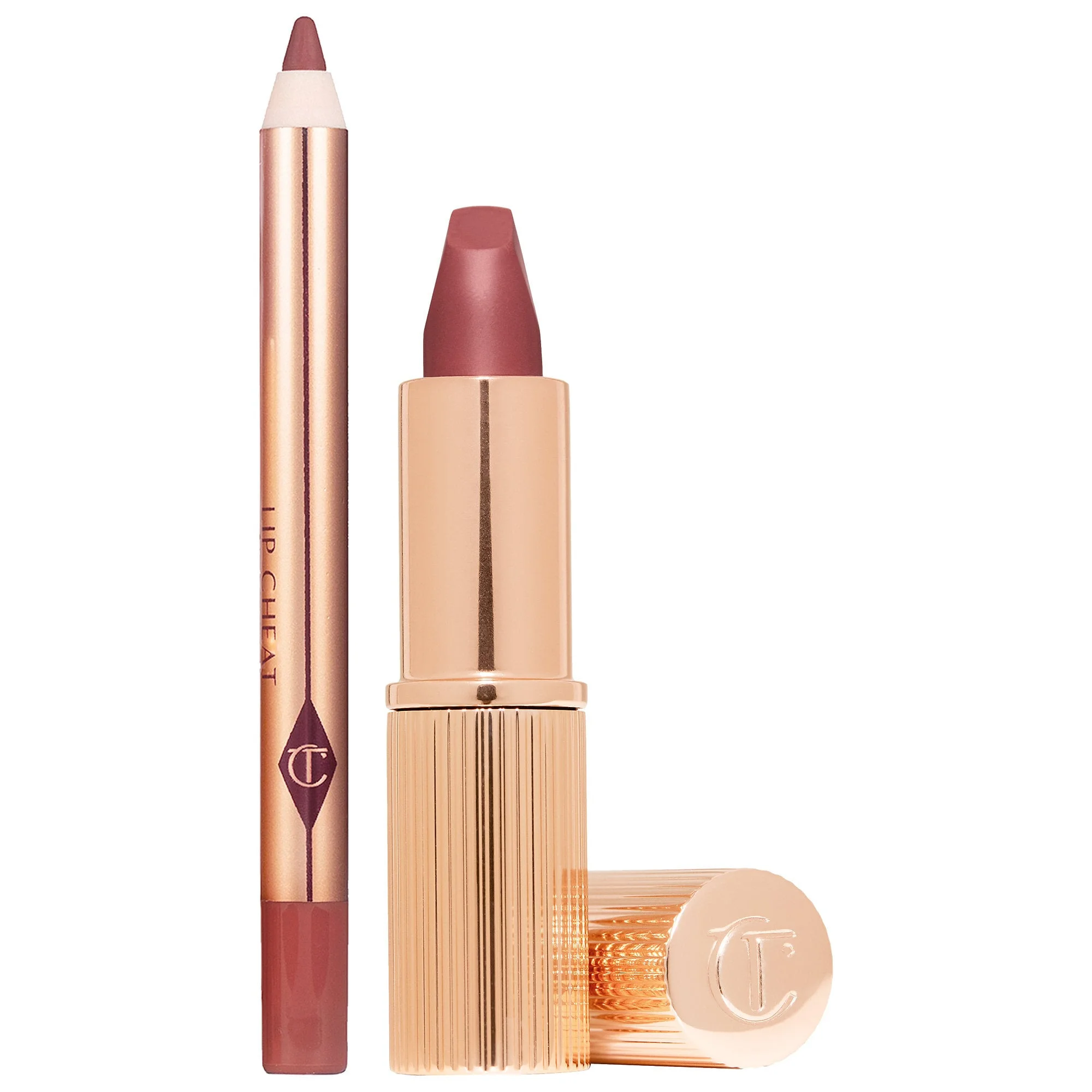 Mini Pillow Talk Lipstick & Liner Set - 1