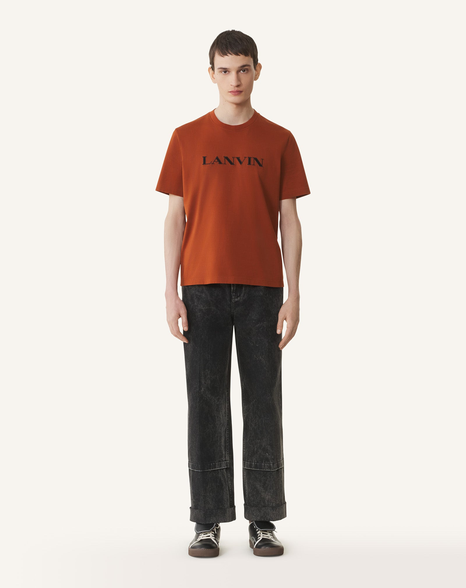 DENIM CHINO PANTS - 2