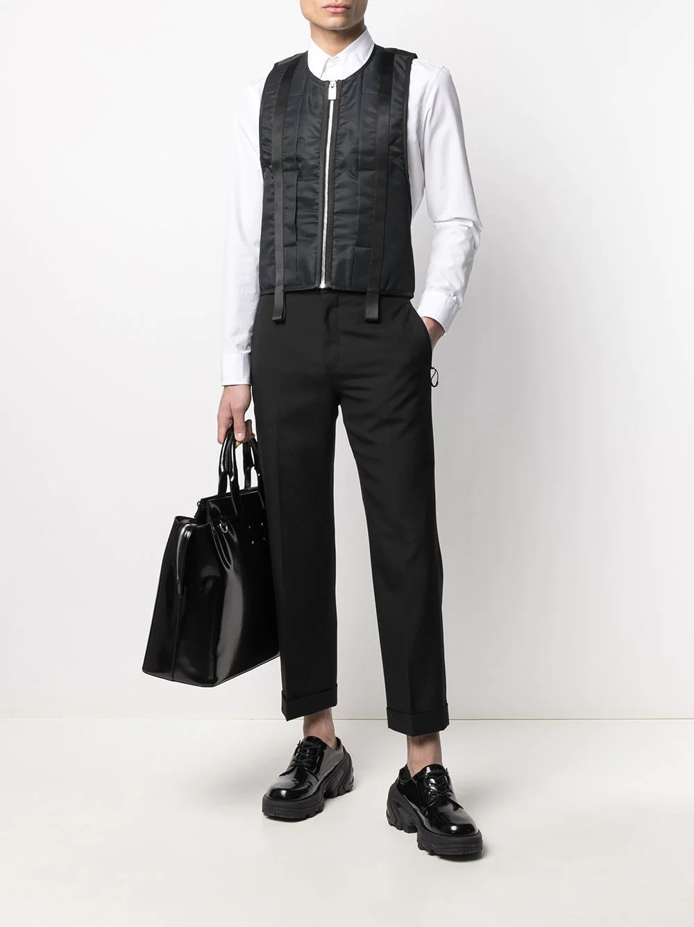 utility-style gilet - 2