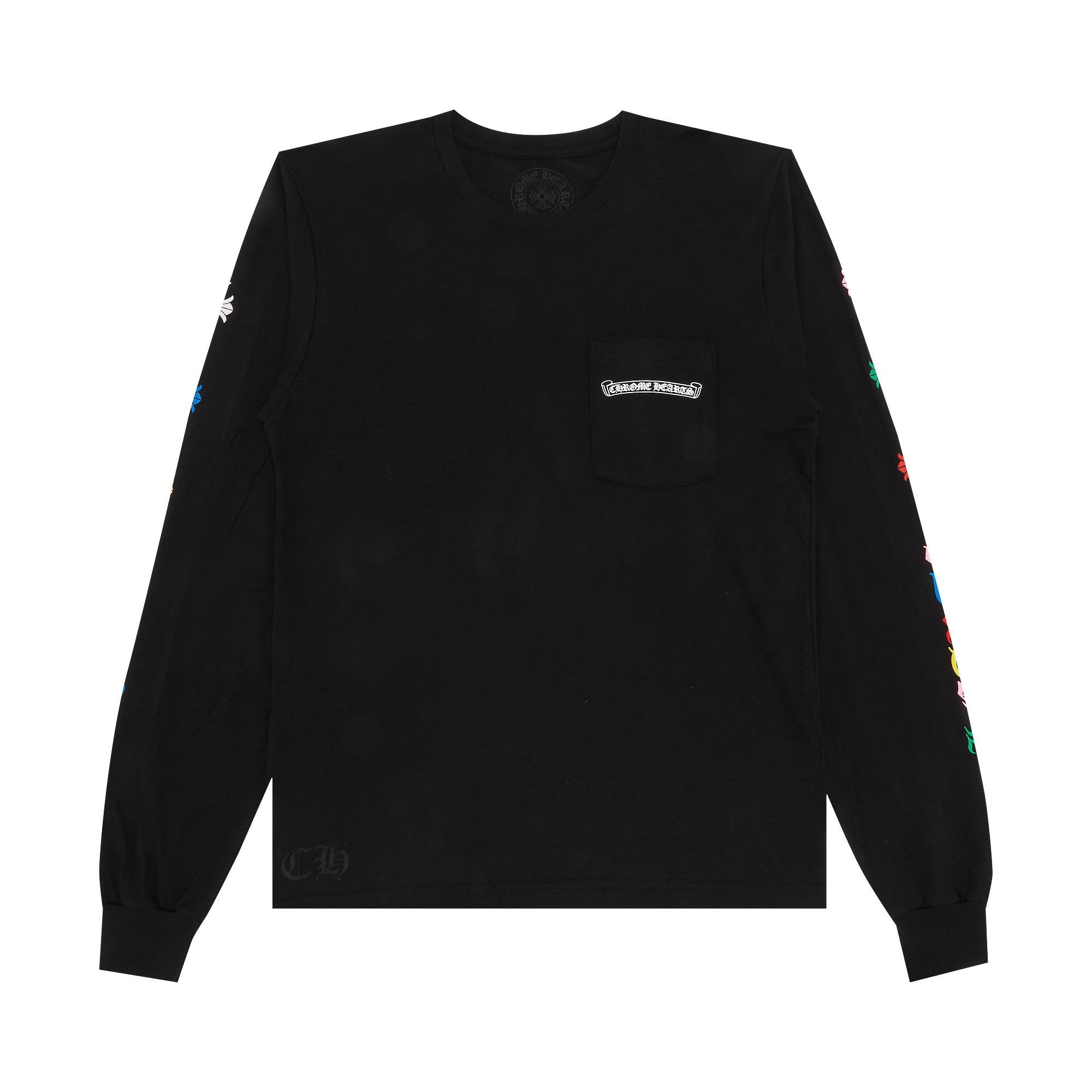 Chrome Hearts Chrome Hearts Cross Long-Sleeve T-Shirt 'Black Chrome Hearts Chrome Hearts Cross Long-Sleeve T-Shirt 'Black