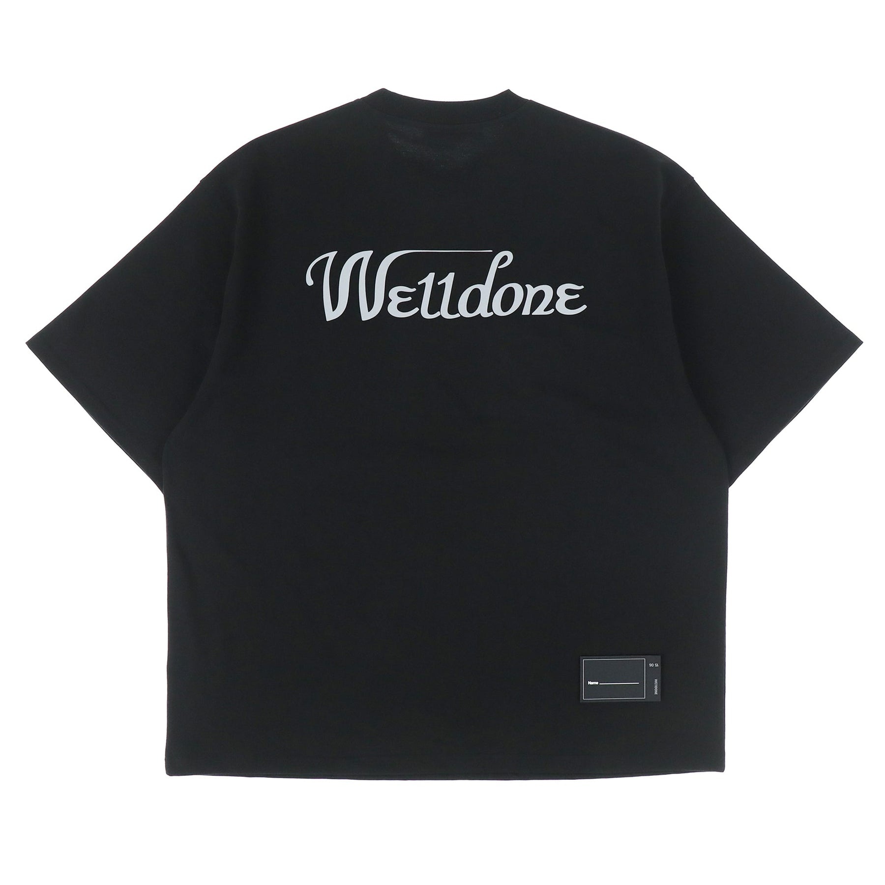 WE11DONE LOGO T-SHIRT / BLK - 2