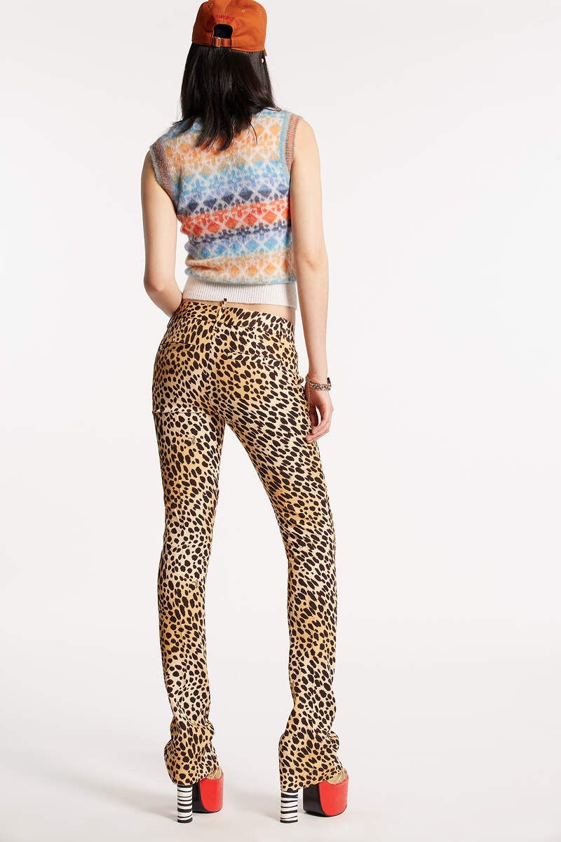 DSQUARED2 D2 SKINNY FLARE PANTS outlook