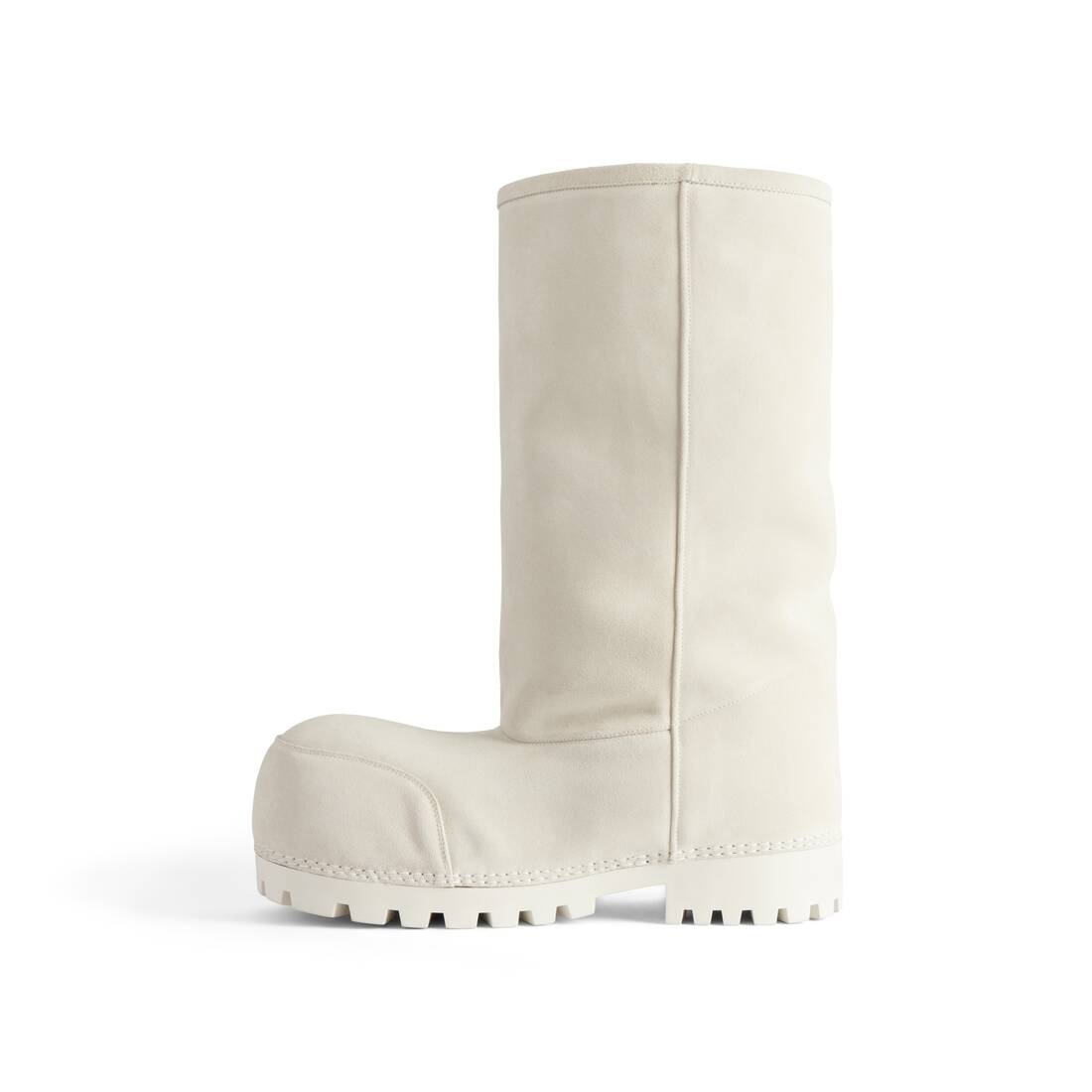 Women's Alaska Fur High Boot in White - 4