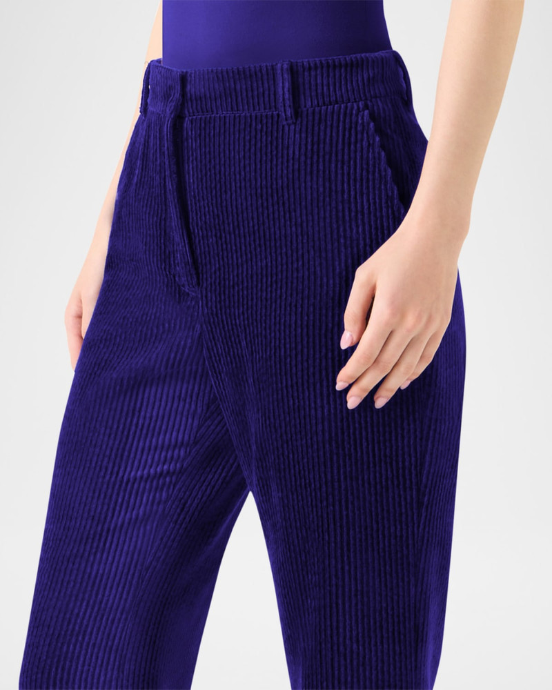 Celia Washed Corduroy Bootcut Pants 5