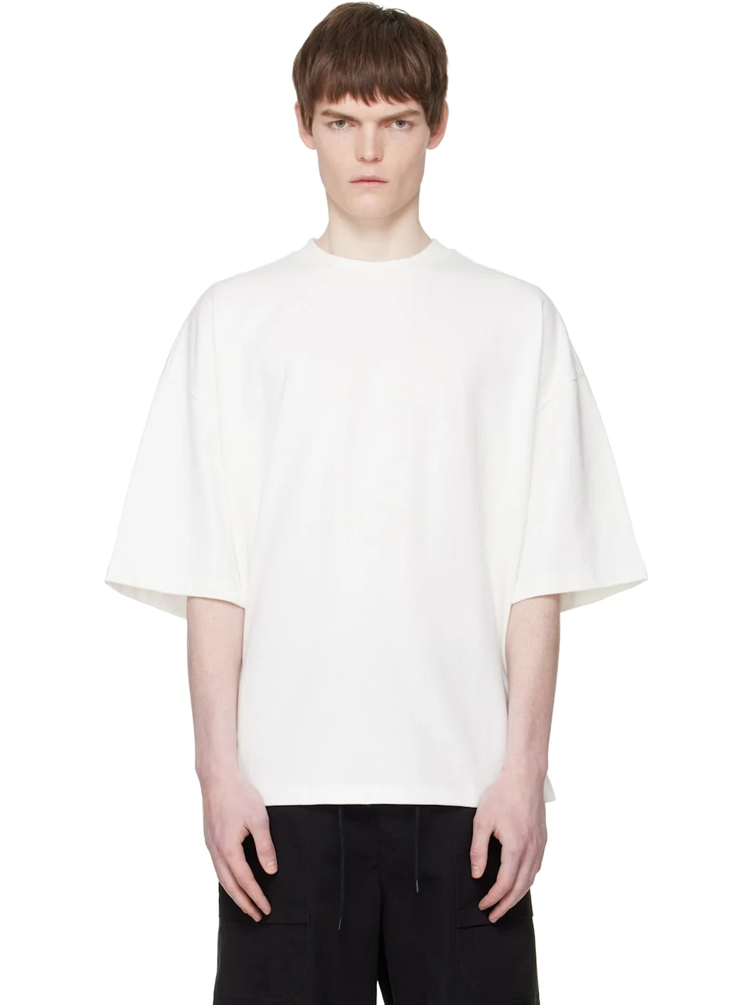 White Heavy Boxy T-shirt - 1