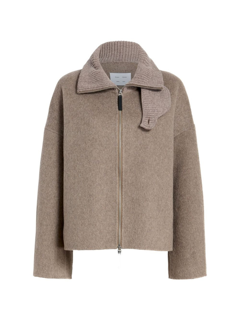 roll neck zip Carina jacket 1