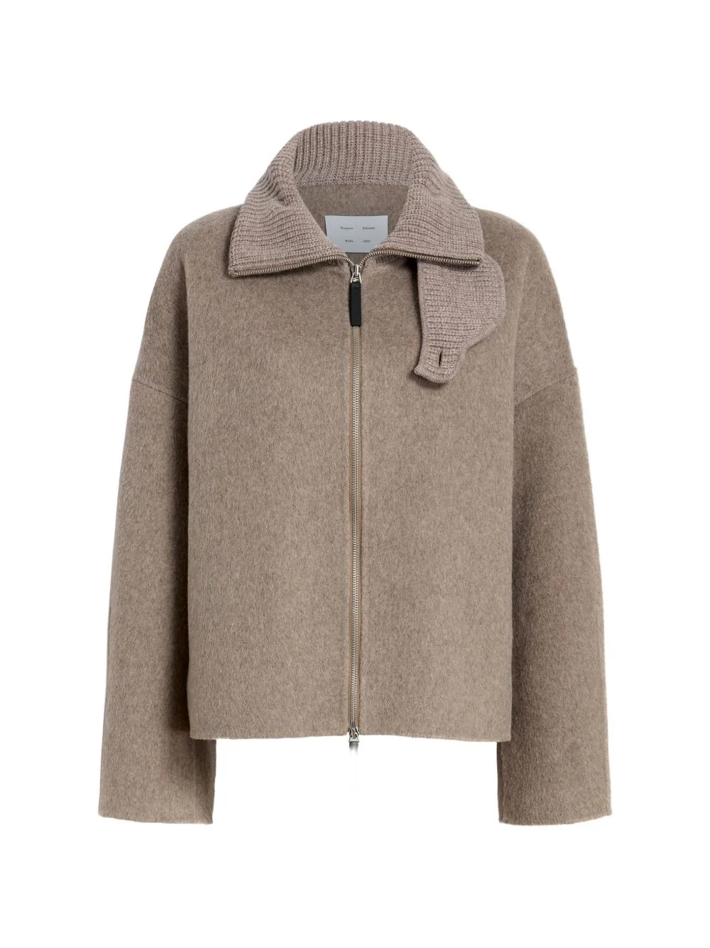 roll neck zip Carina jacket - 1