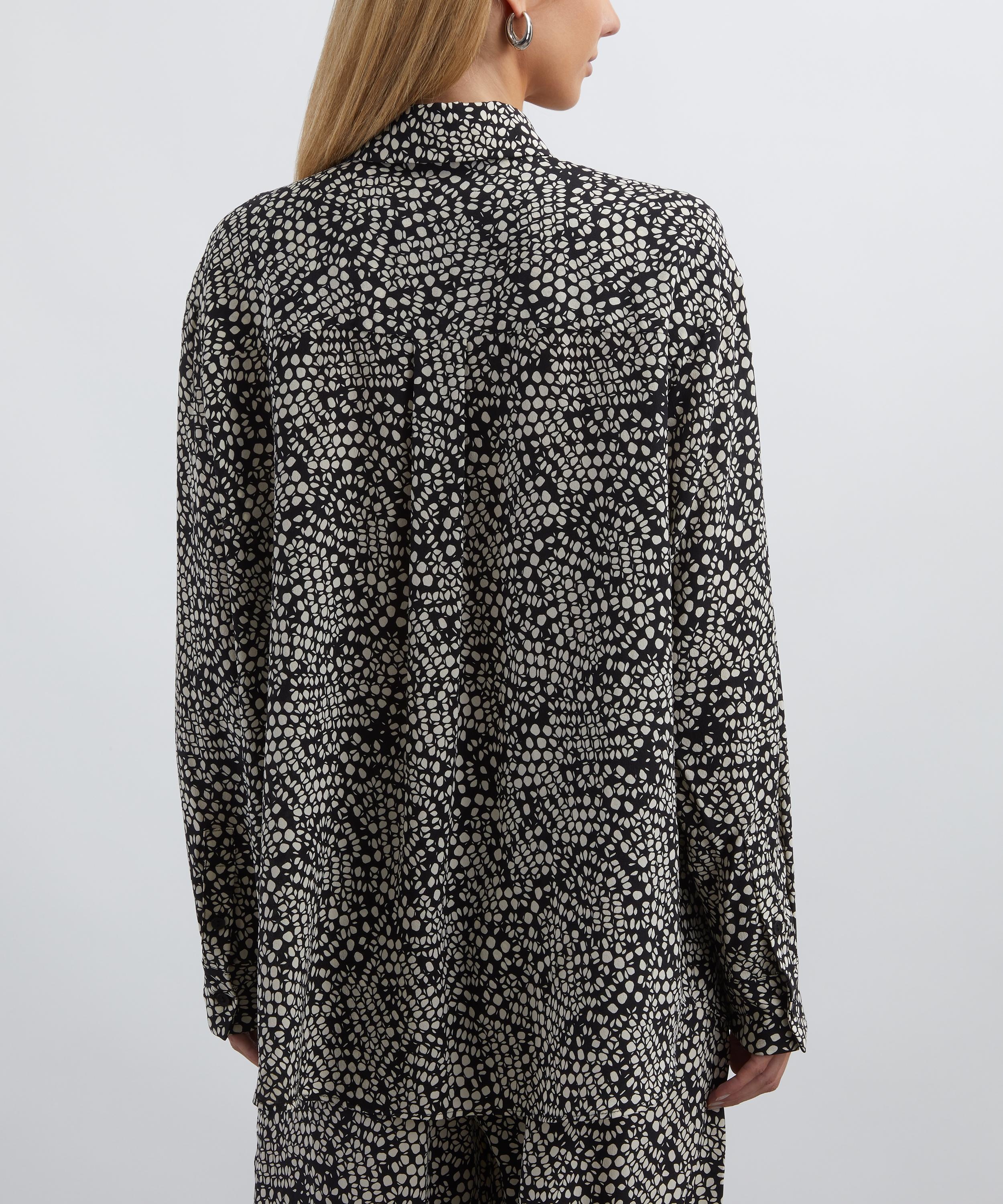 Long Sleeve Silk Shirt - 4