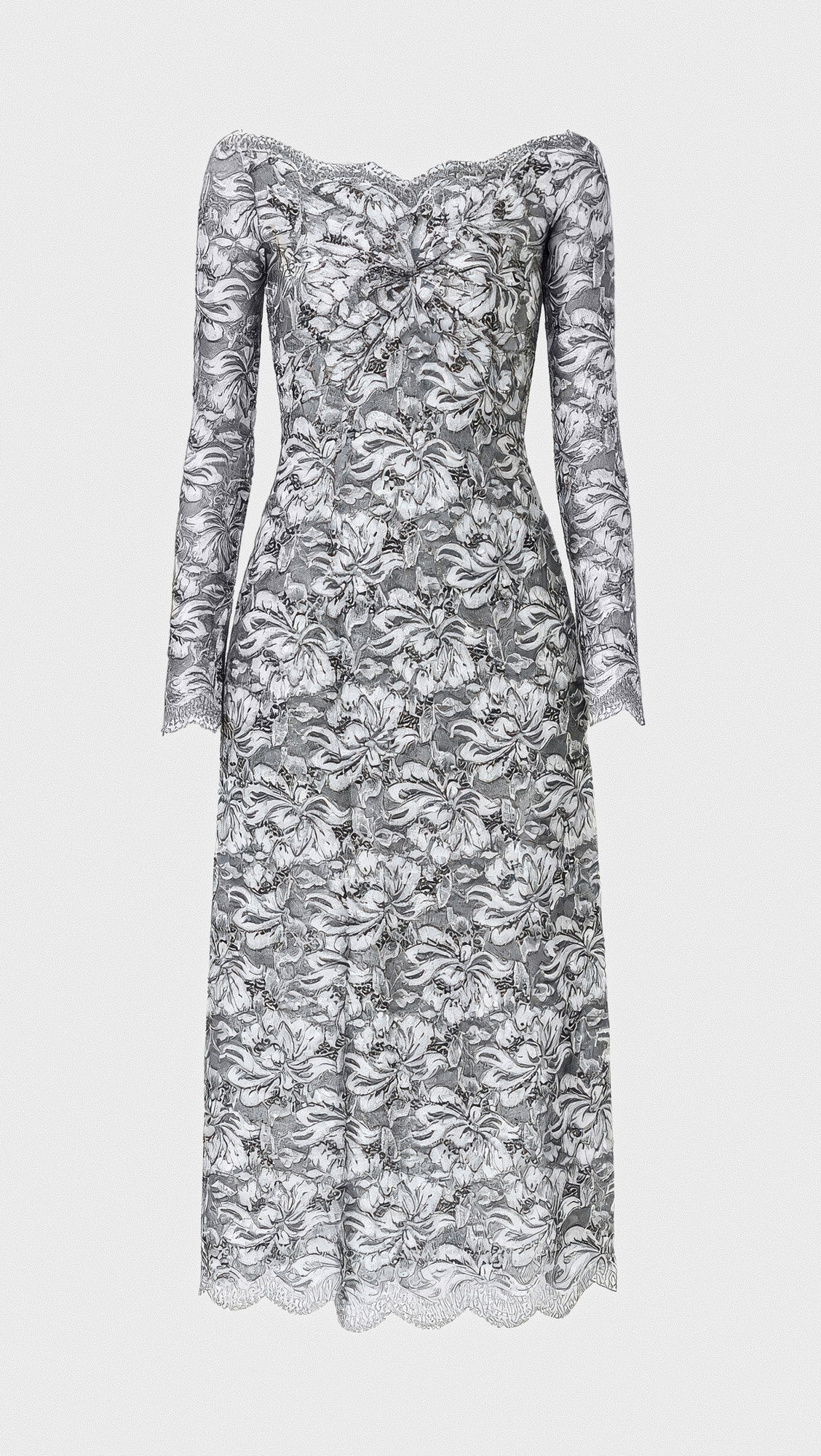 Long Lace Dress - 7