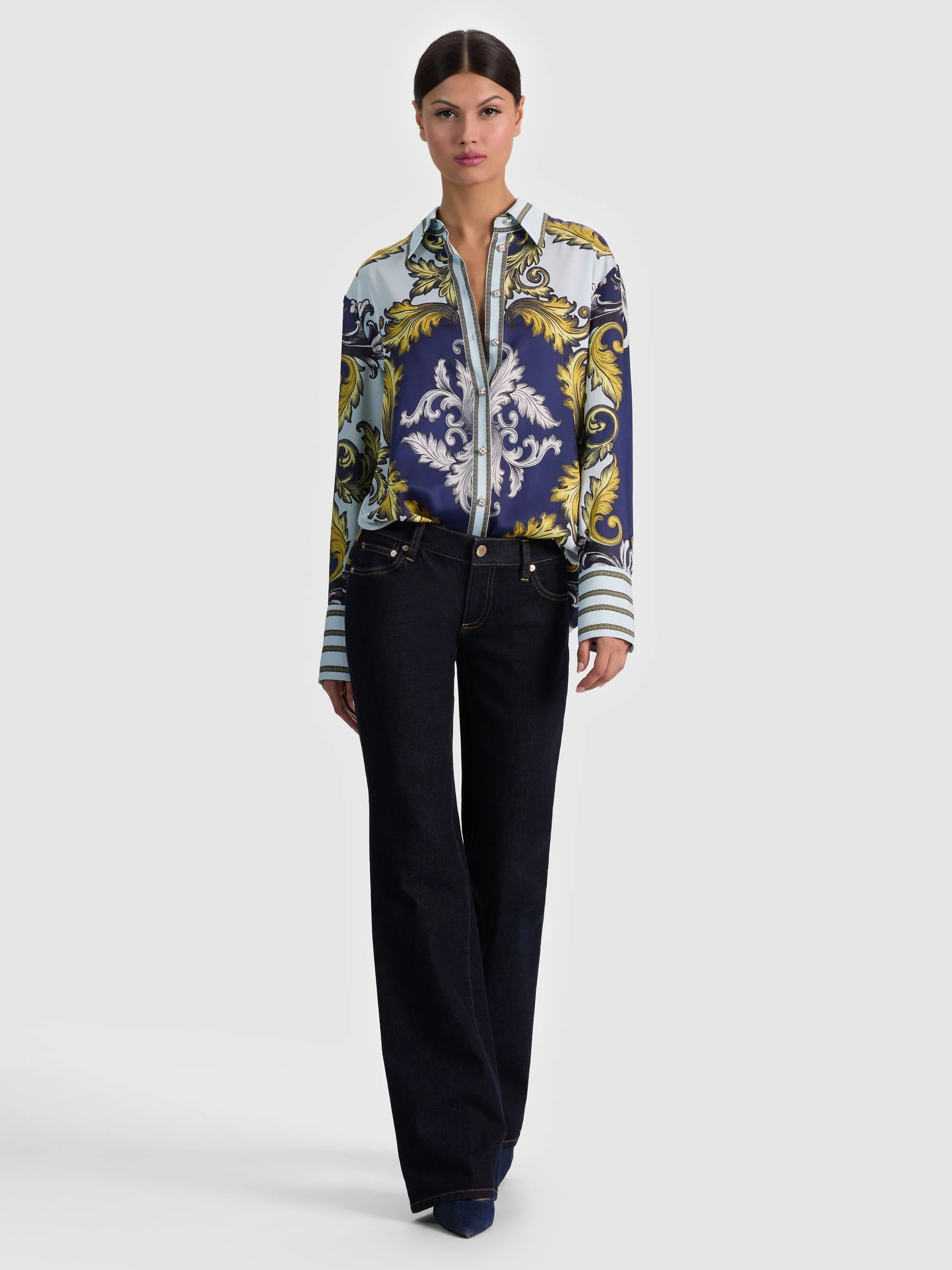 LANE OVERSIZED BUTTON DOWN - 1