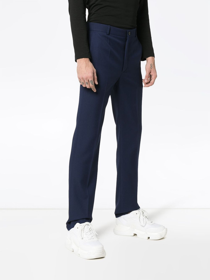 Straight Leg Tailored Trousers 3