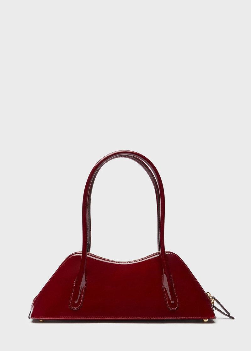 KISS ME REGULAR-SIZE BAG IN PATENT LEATHER WITH B MONOGRAM 3