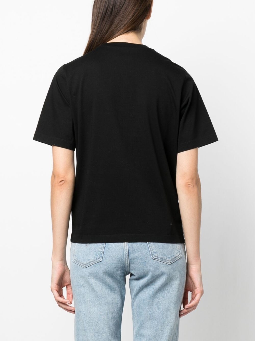logo-print cotton T-shirt - 4