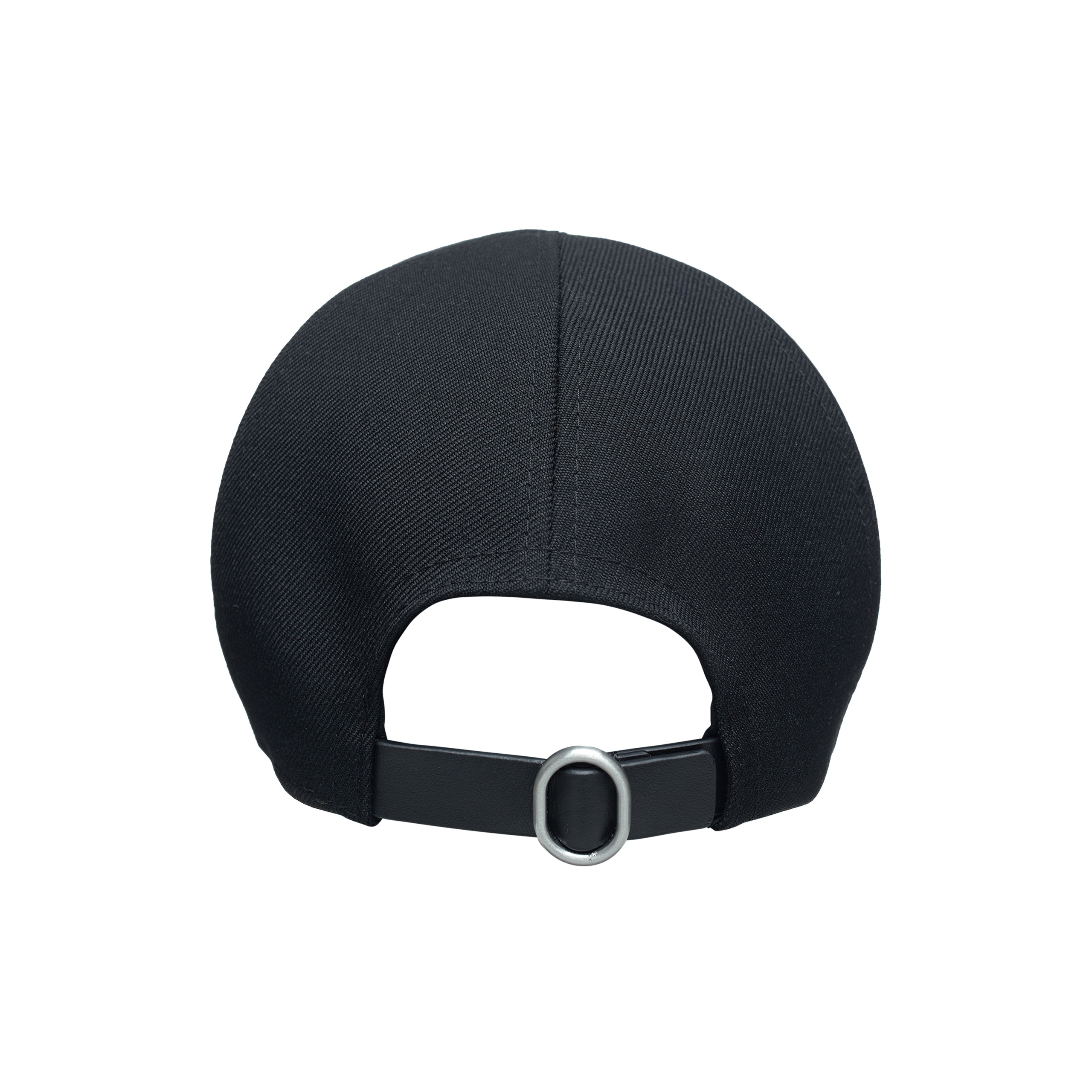 BLACK WOOL CAP - 6