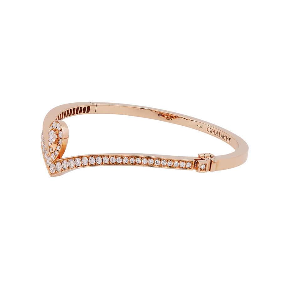 Chaumet 18k Rose Gold Josephine Aigrette Diamond Bracelet, Size 165 - 2