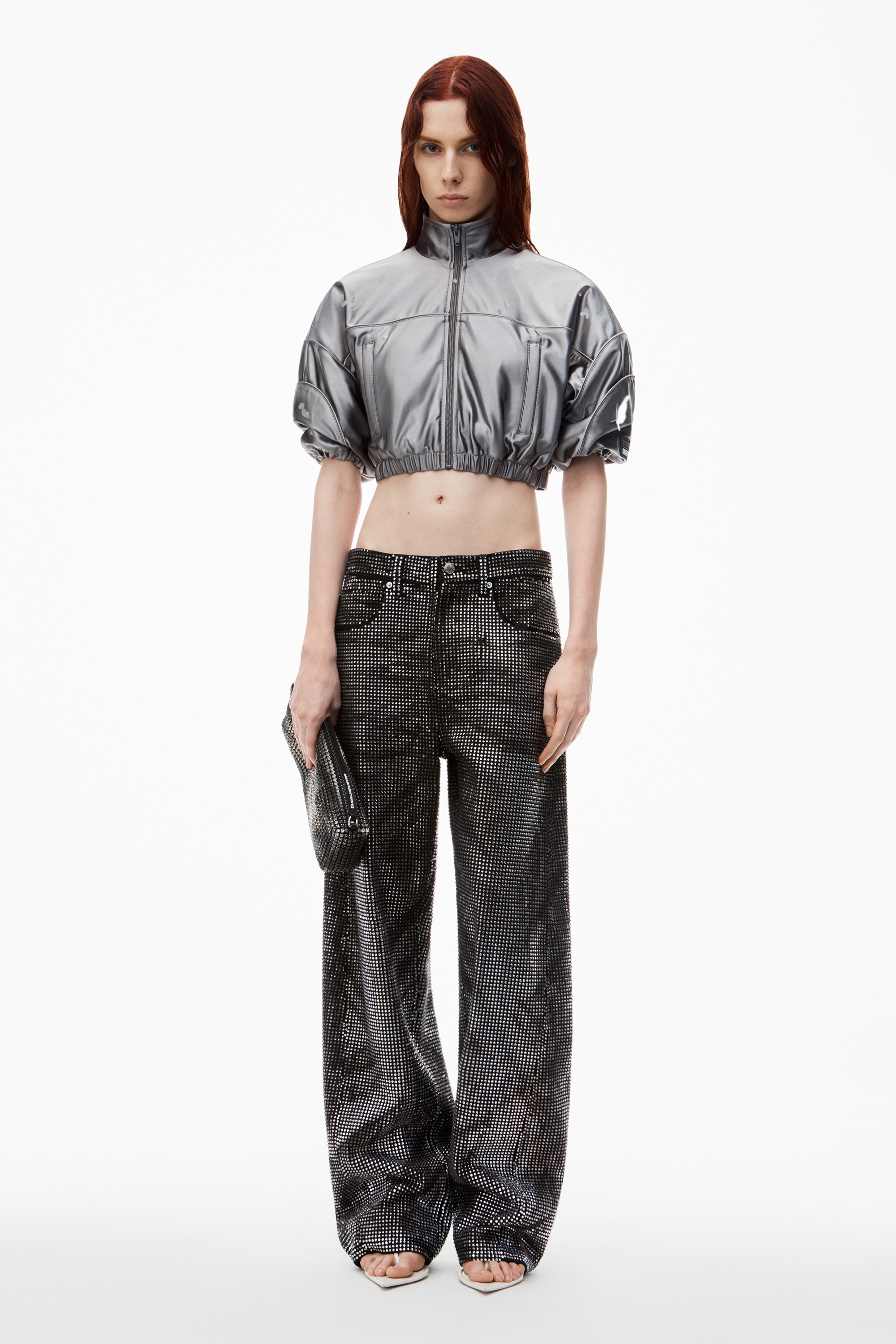 Cropped Track Jacket - 2
