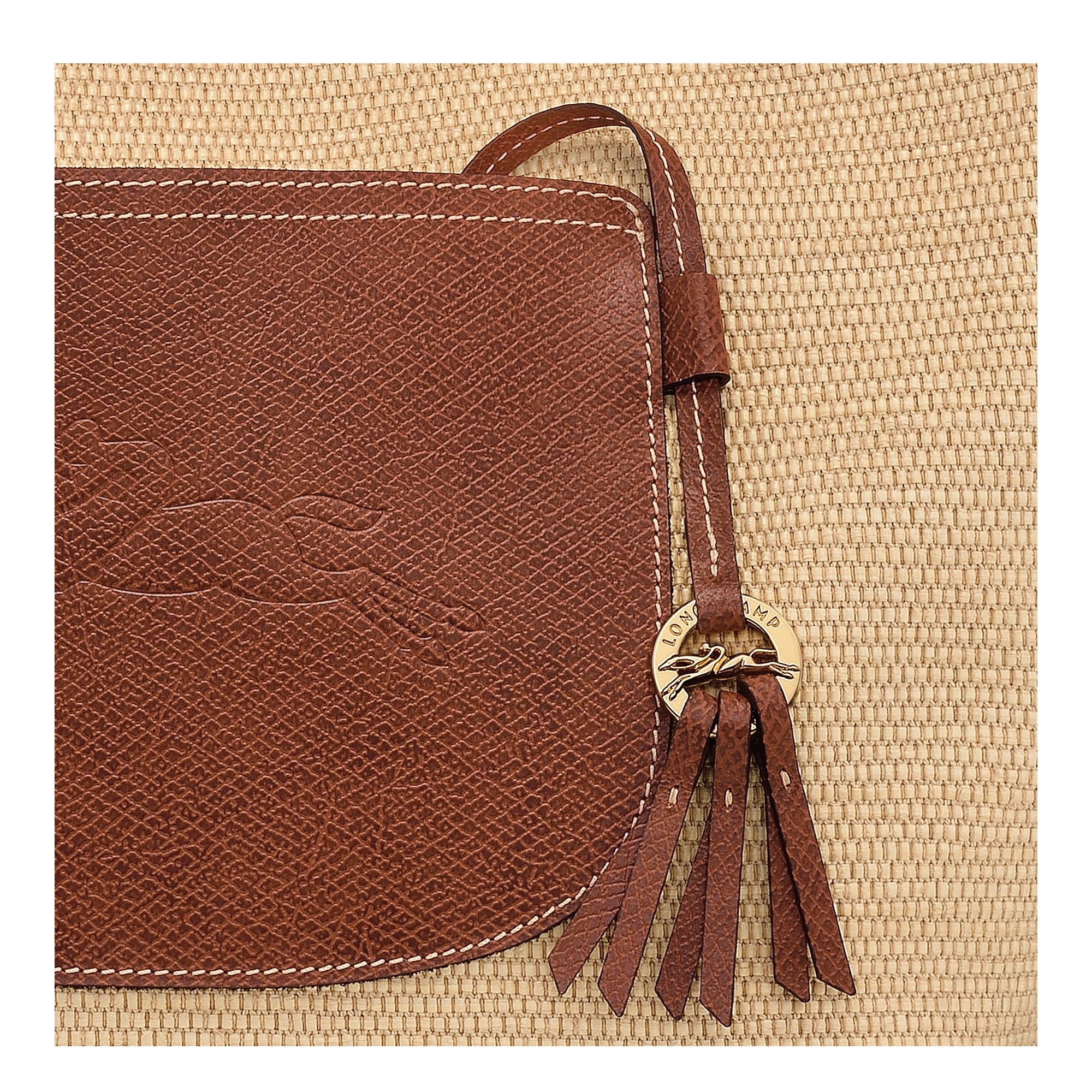Le Pliage Collection L Basket bag Brown - Canvas - 5