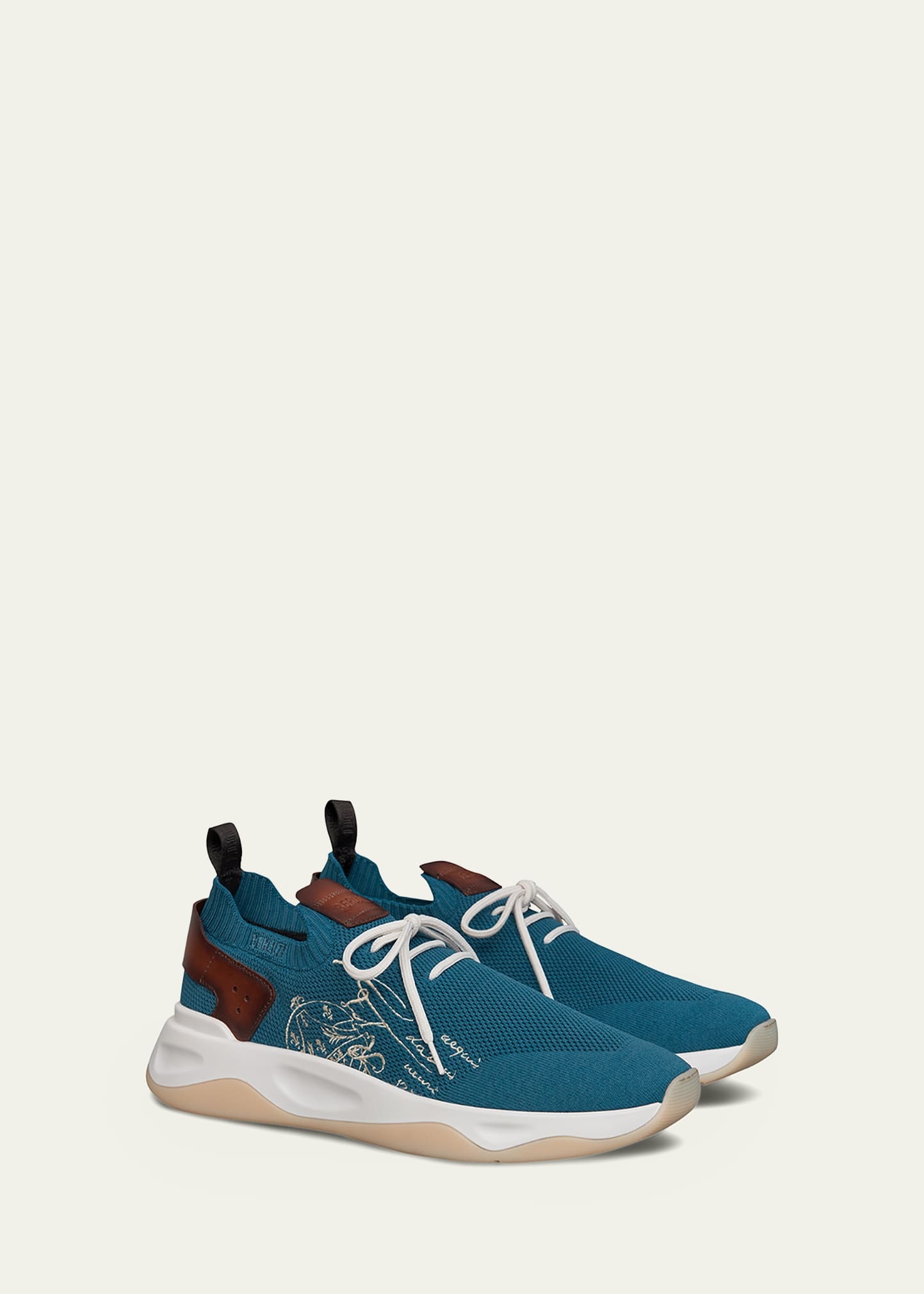 Men's Shadow Knit Scritto Runner Sneakers - 2