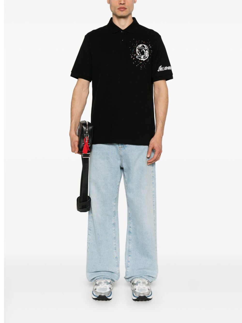 embellished Astro polo shirt - 2