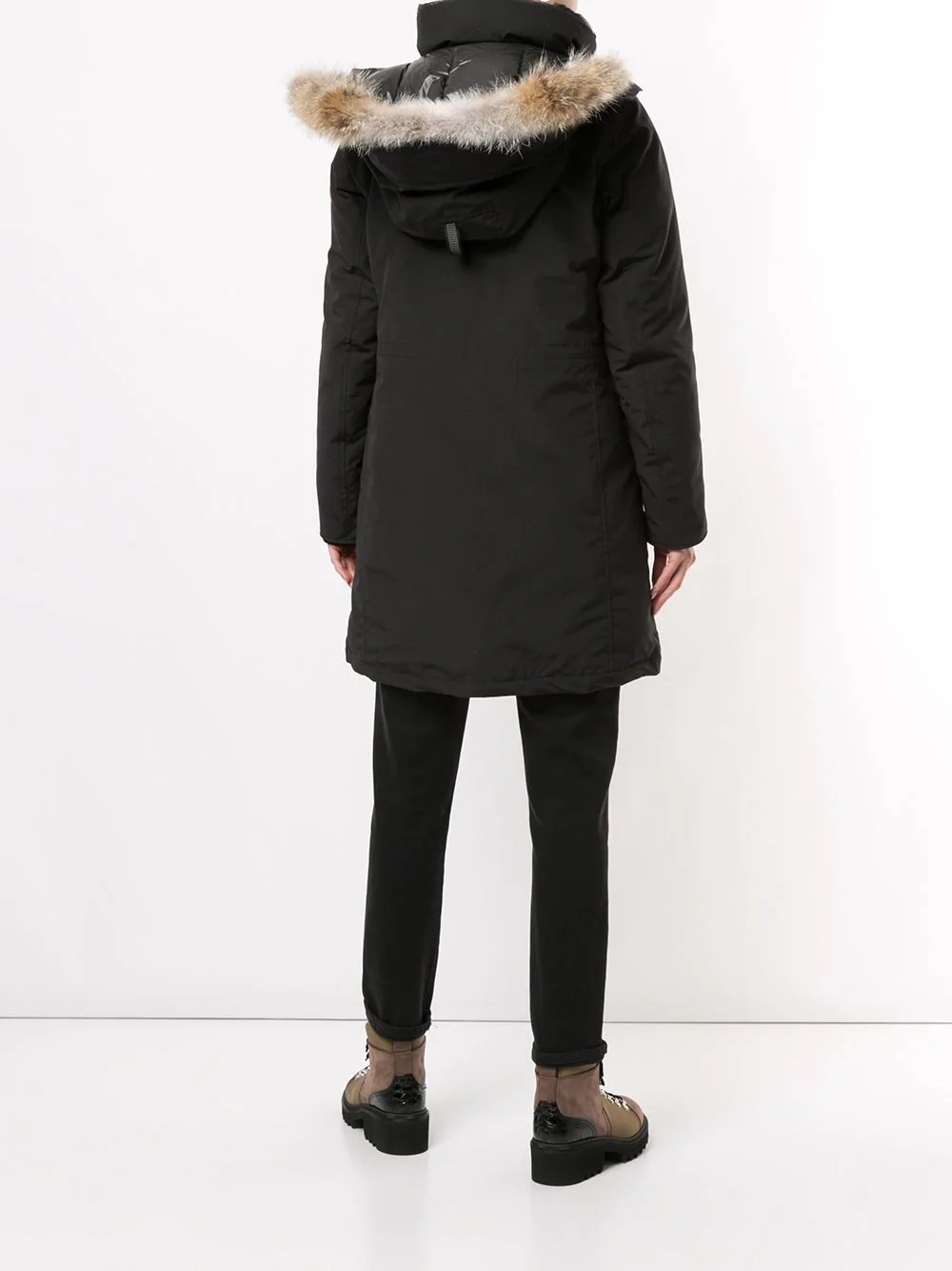 Ellesmere hooded down parka coat - 4