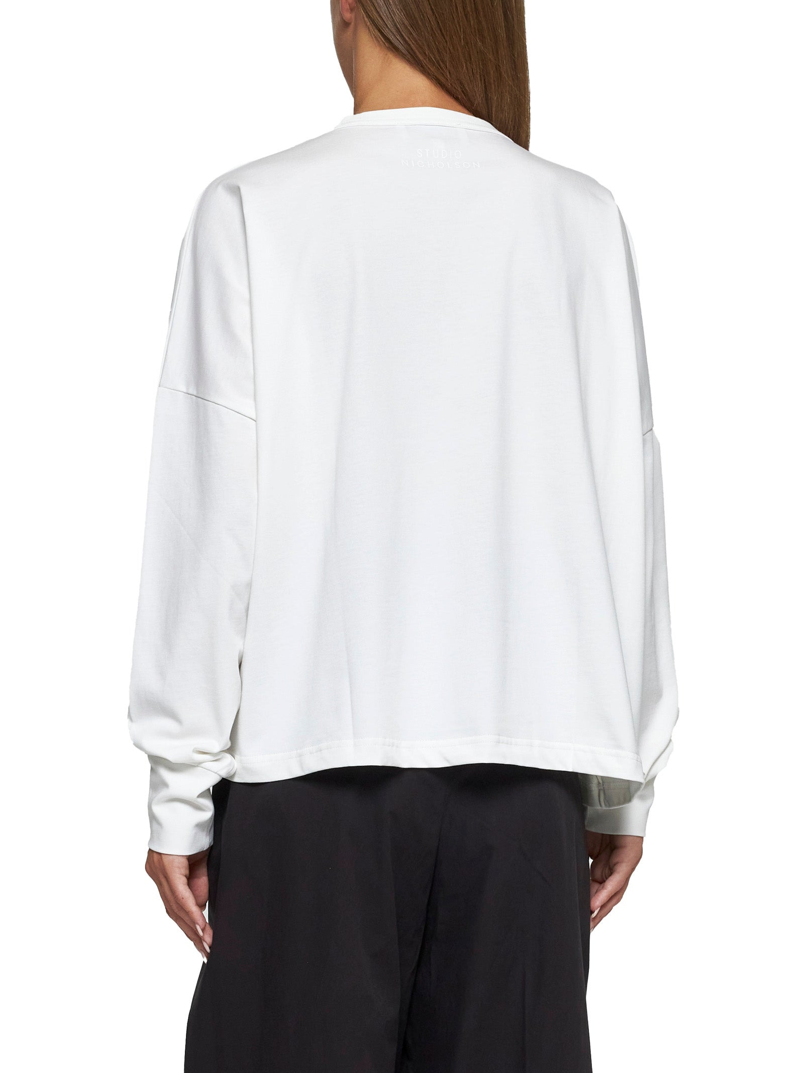 Long-sleeve jersey sweater - 4