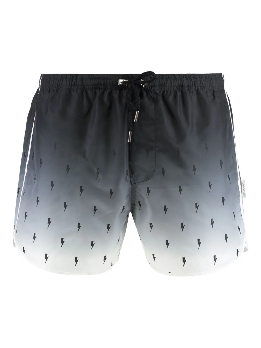 Screen-print swim shorts - 1