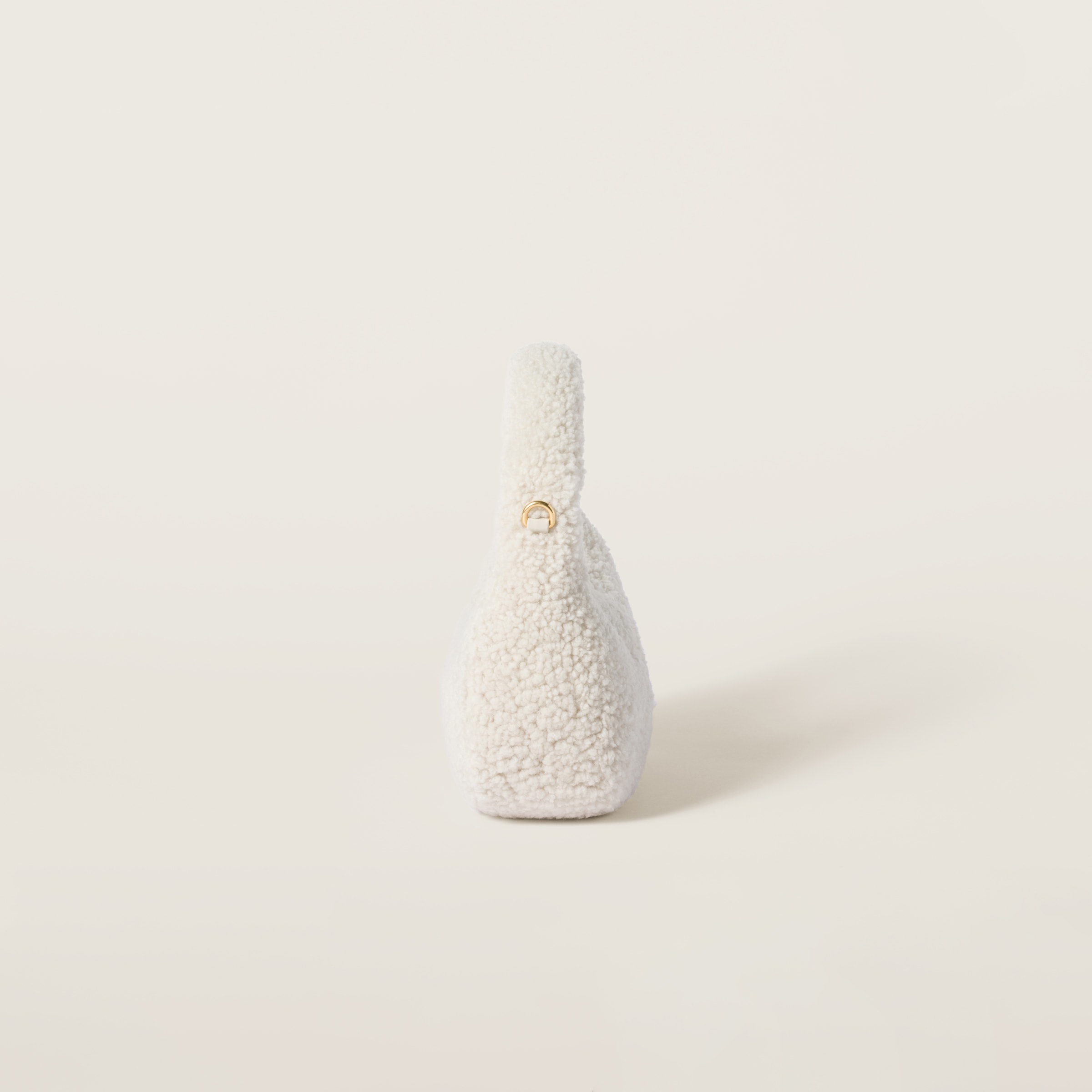 Wander shearling hobo bag - 7