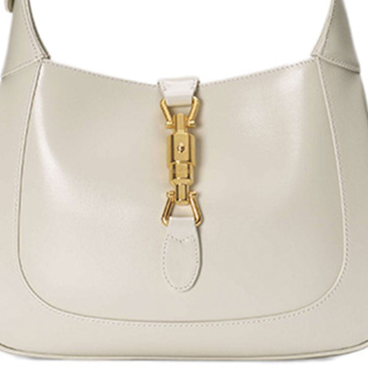 (WMNS) Gucci Jackie 1961 Series Single-Shoulder Bag Small-Size White 636709-10O0G-9022 - 11