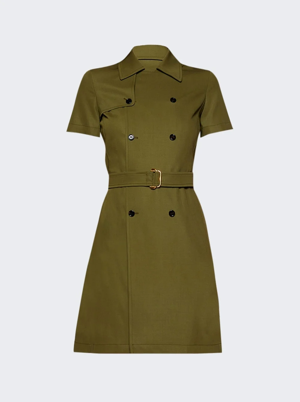Trench Dress Kelp - 1