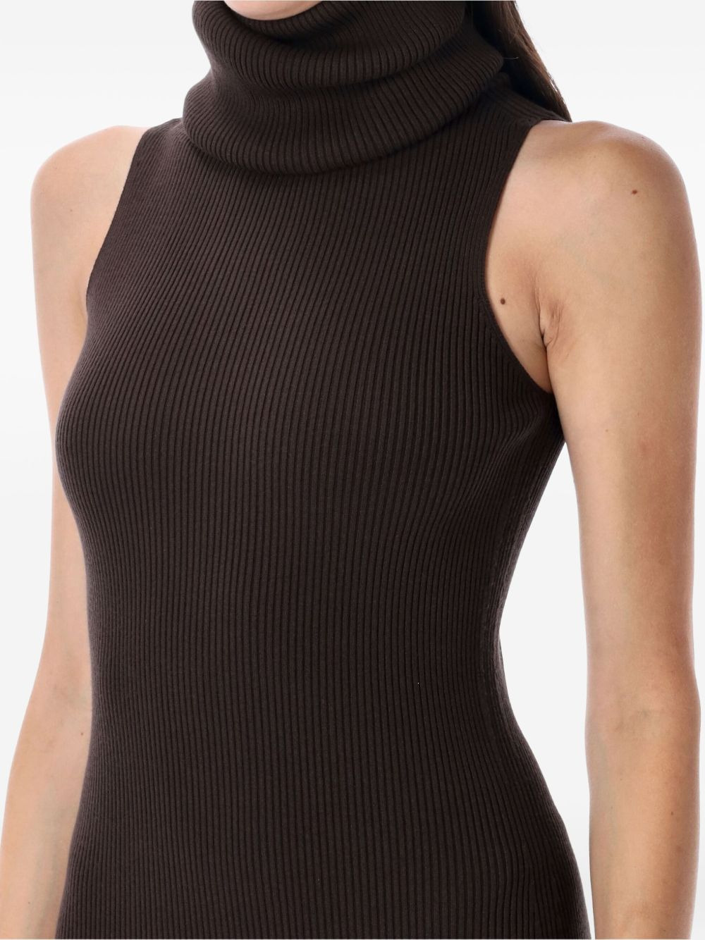 sleeveless maxi dress - 3