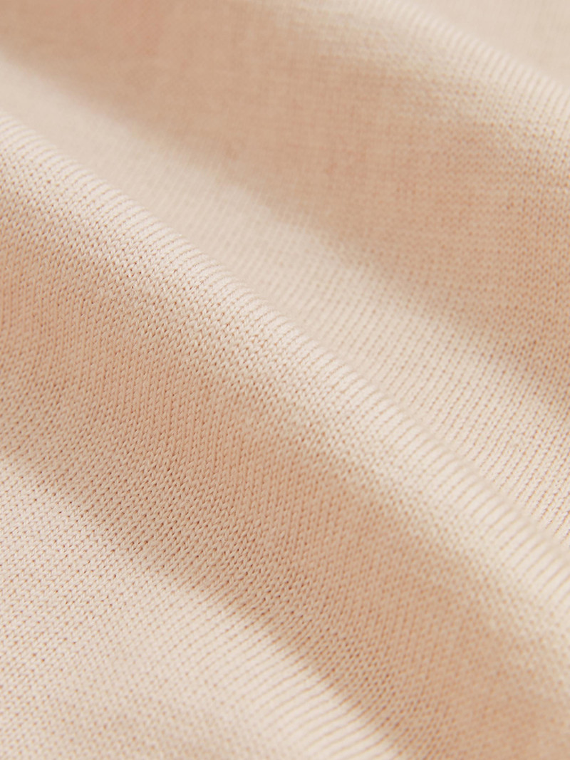 Men's Wessex Merino Wool Crewneck Sweater - Beige 5