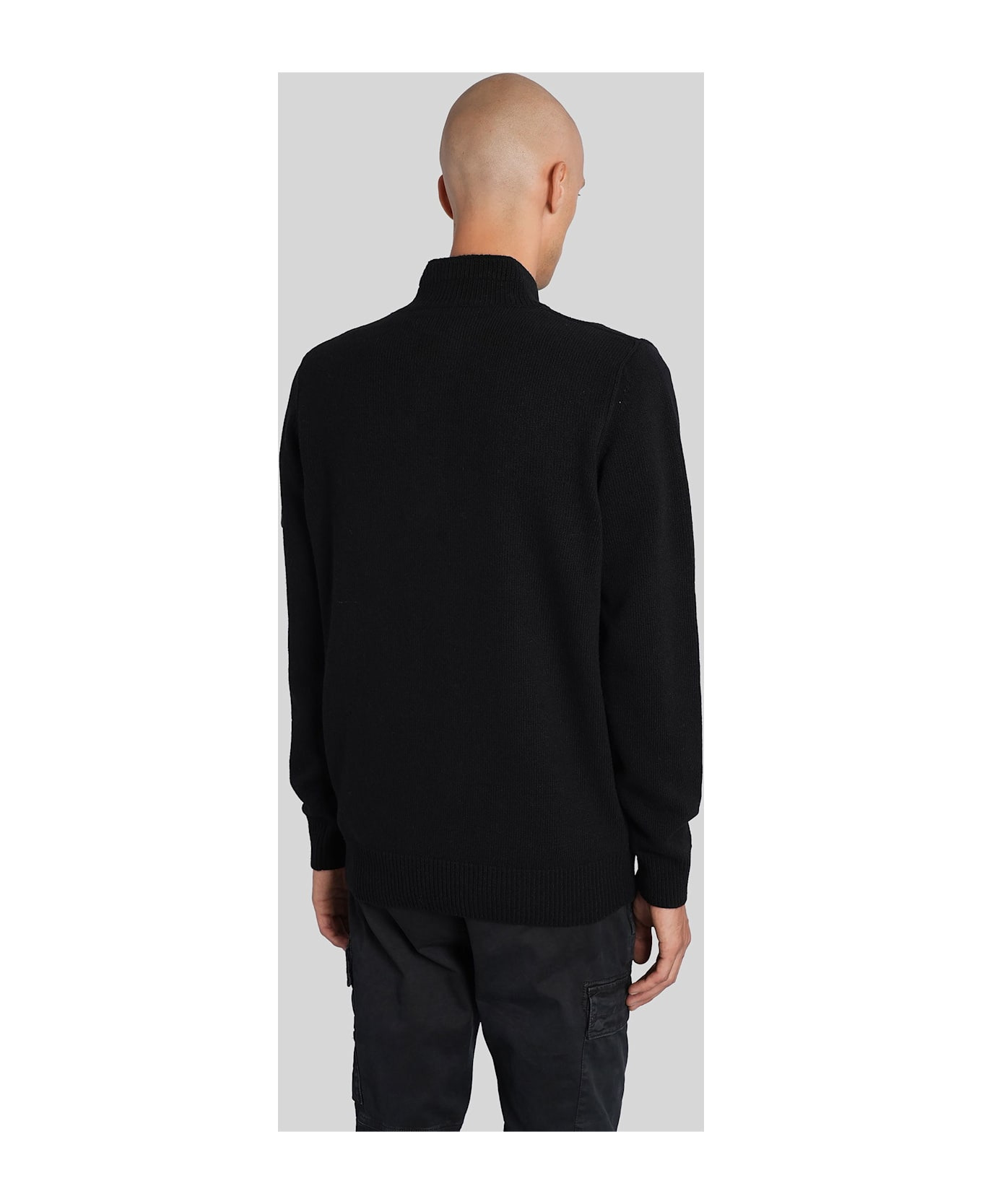 Knitwear In Black Wool - 3