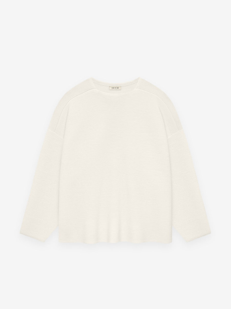 Ottoman Straight Neck Sweater 1