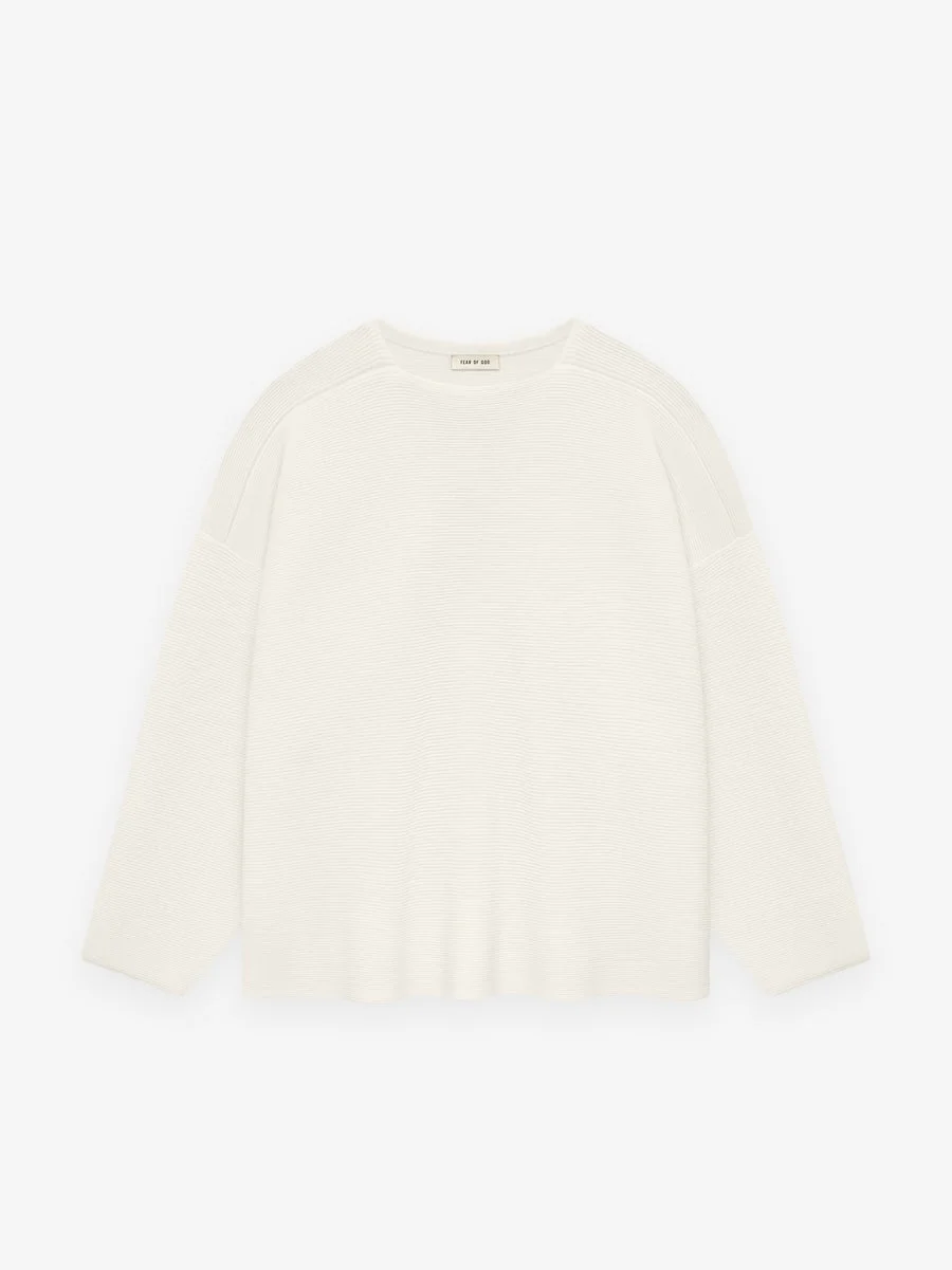 Ottoman Straight Neck Sweater - 1