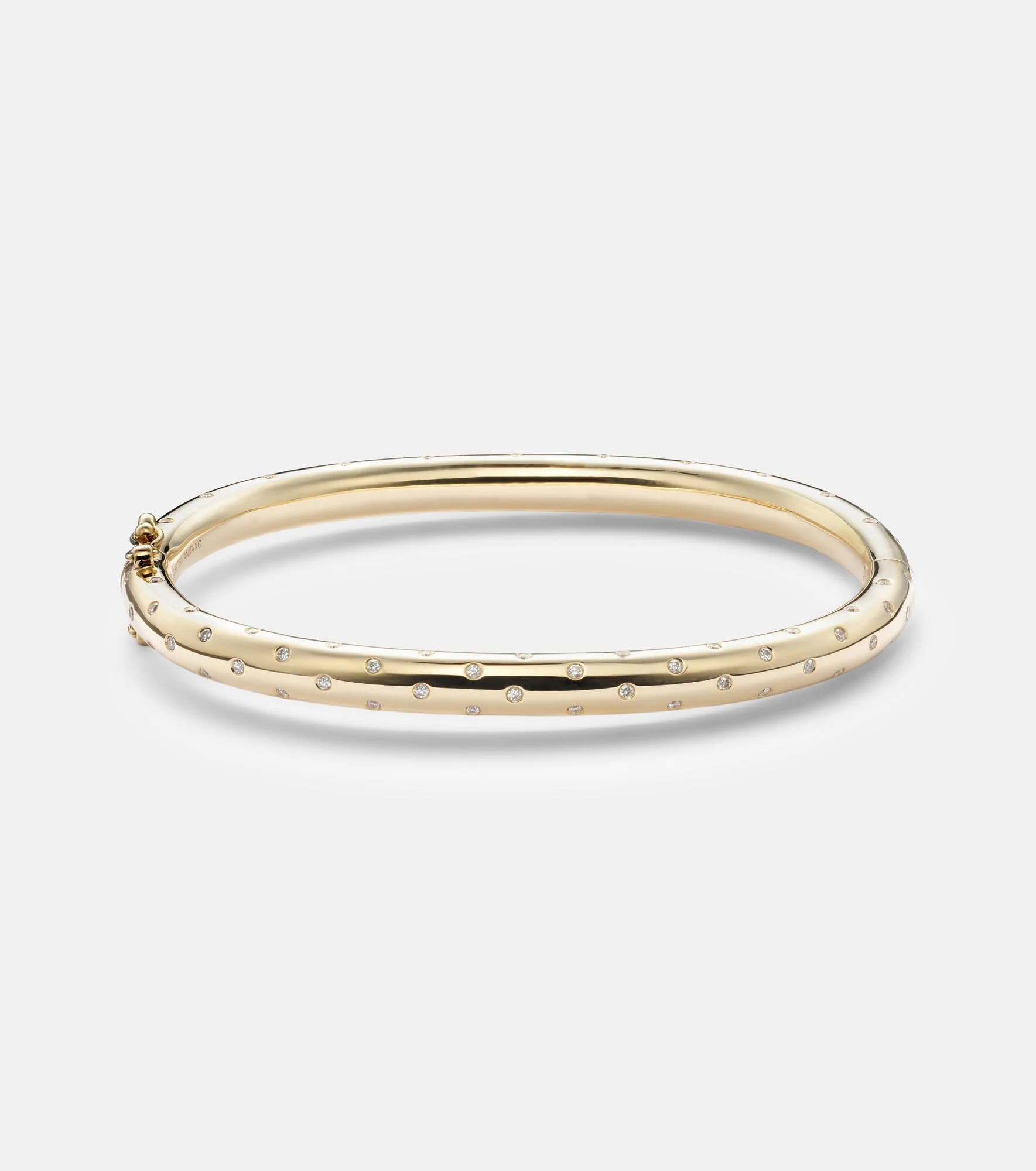 Cosmo Orion 18kt gold bangle with diamonds - 1