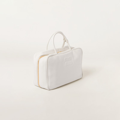 Miu Miu Leather top-handle bag outlook