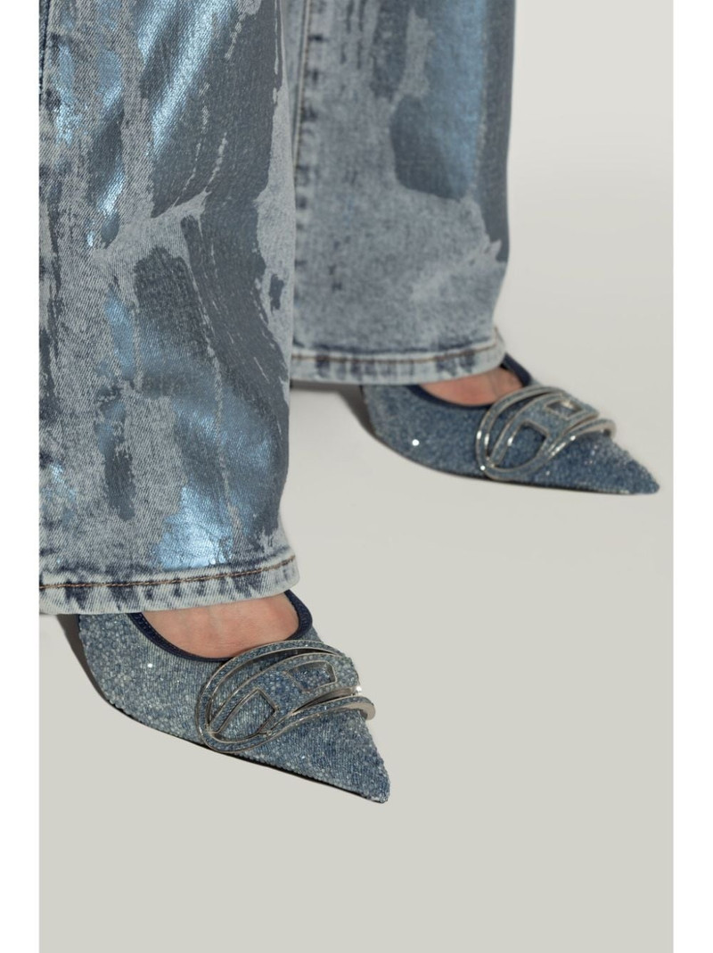 Diesel 80mm D-Venus slingback pumps outlook