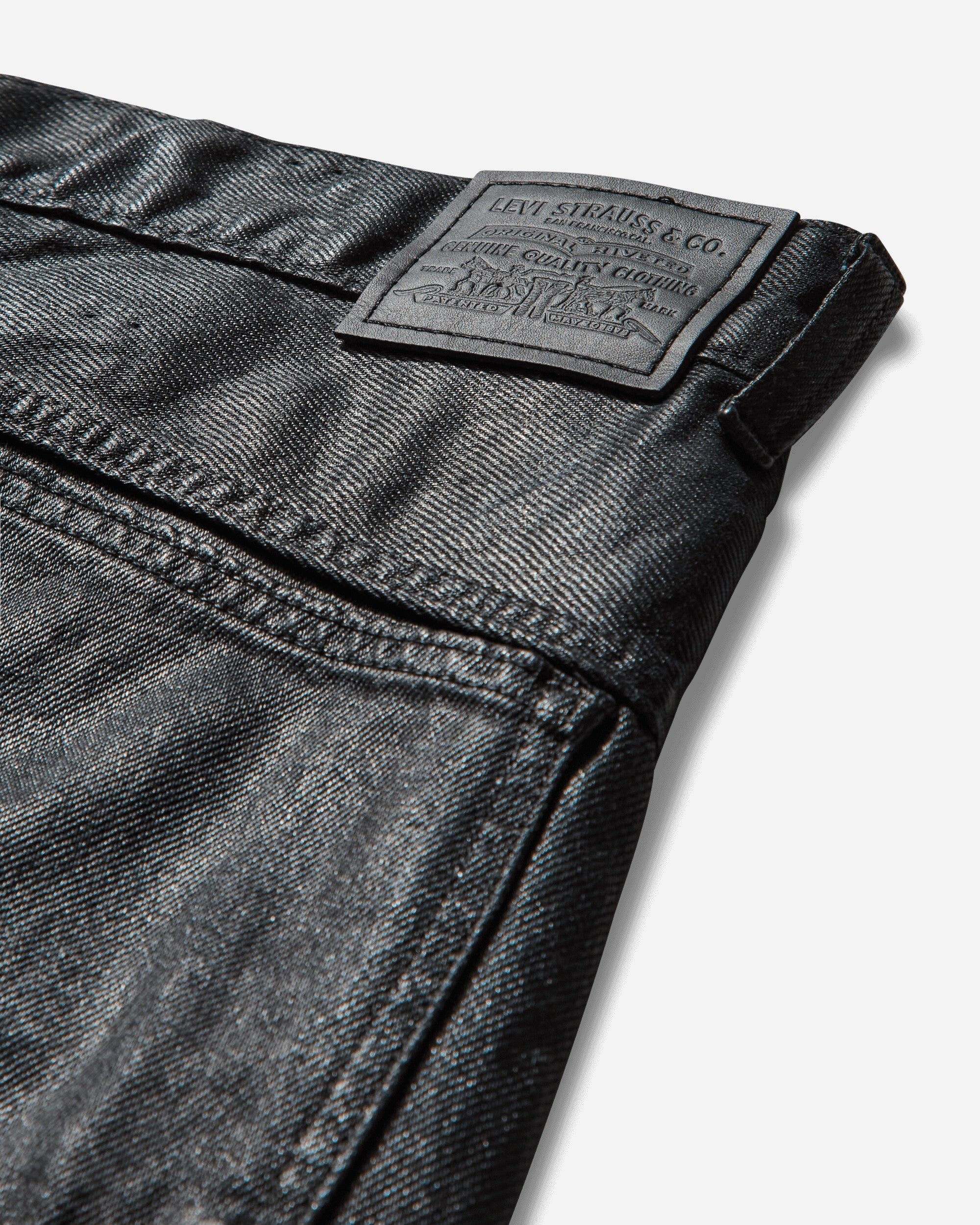 Women's Super Baggy Barrel Jeans Black - 4