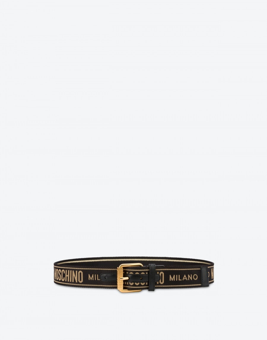 JACQUARD LOGO BELT - 1