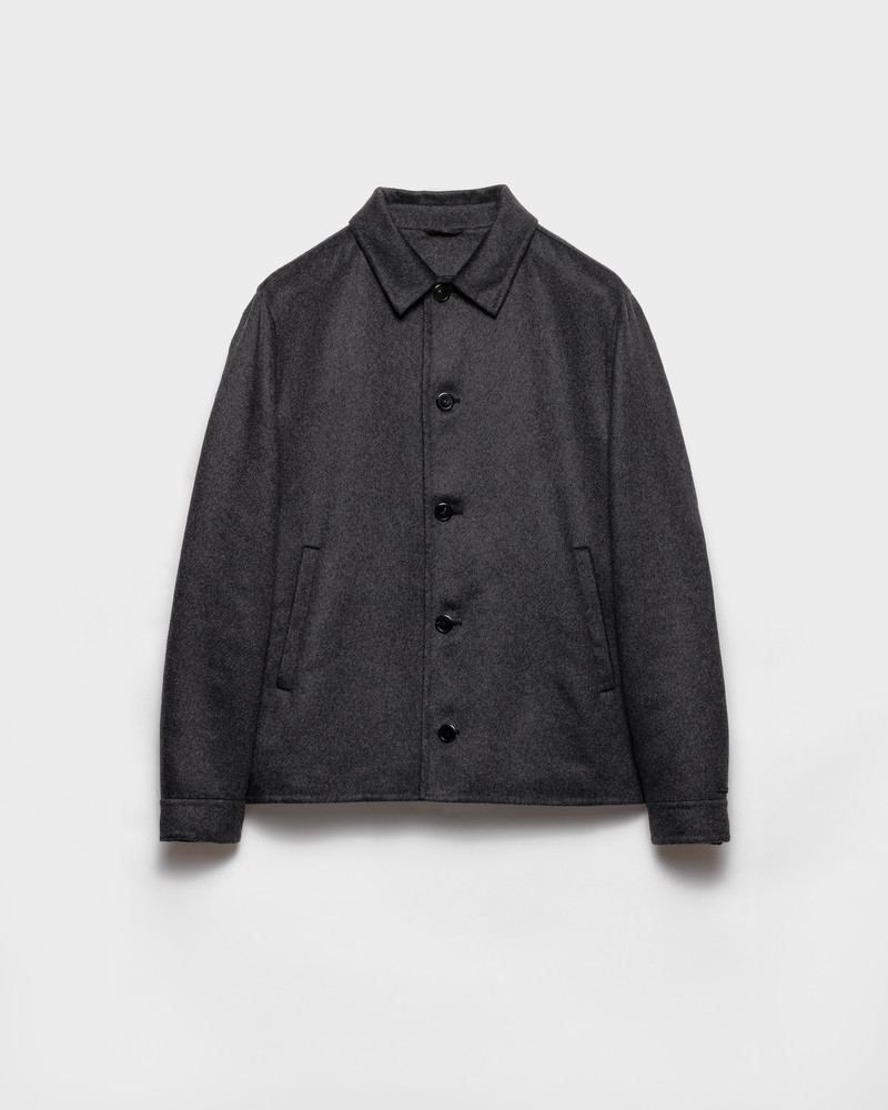 Cashmere blouson jacket 1