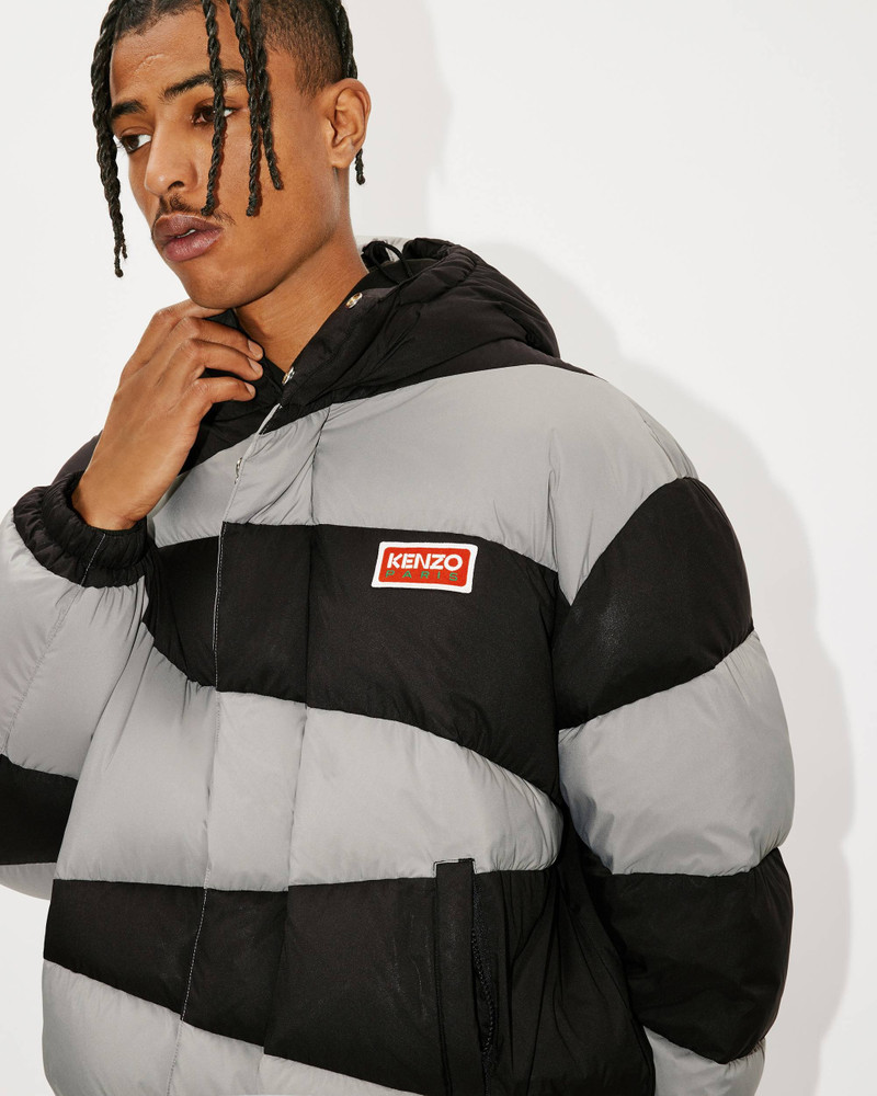 'KENZO Dazzle Stripe' hooded parka 4