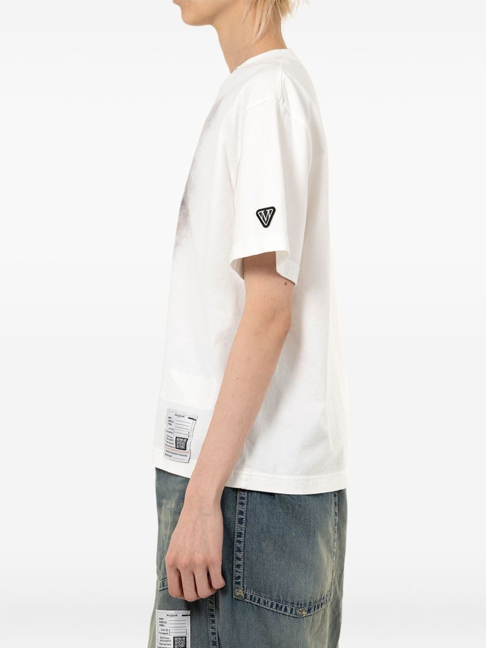 cat-print T-shirt - 3