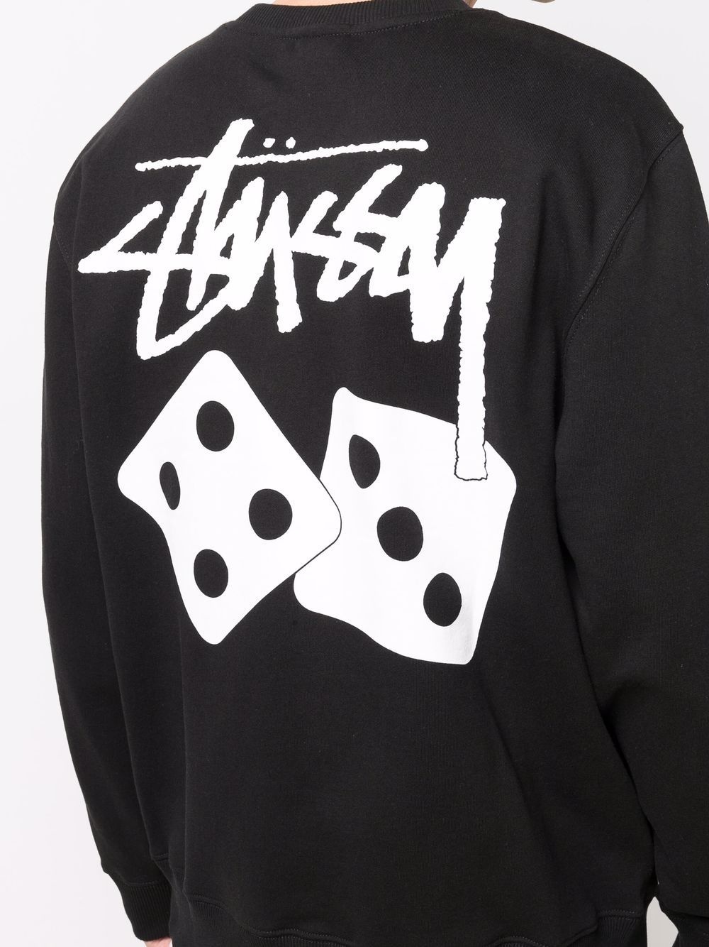 logo-print crew-neck sweatshirt - 5