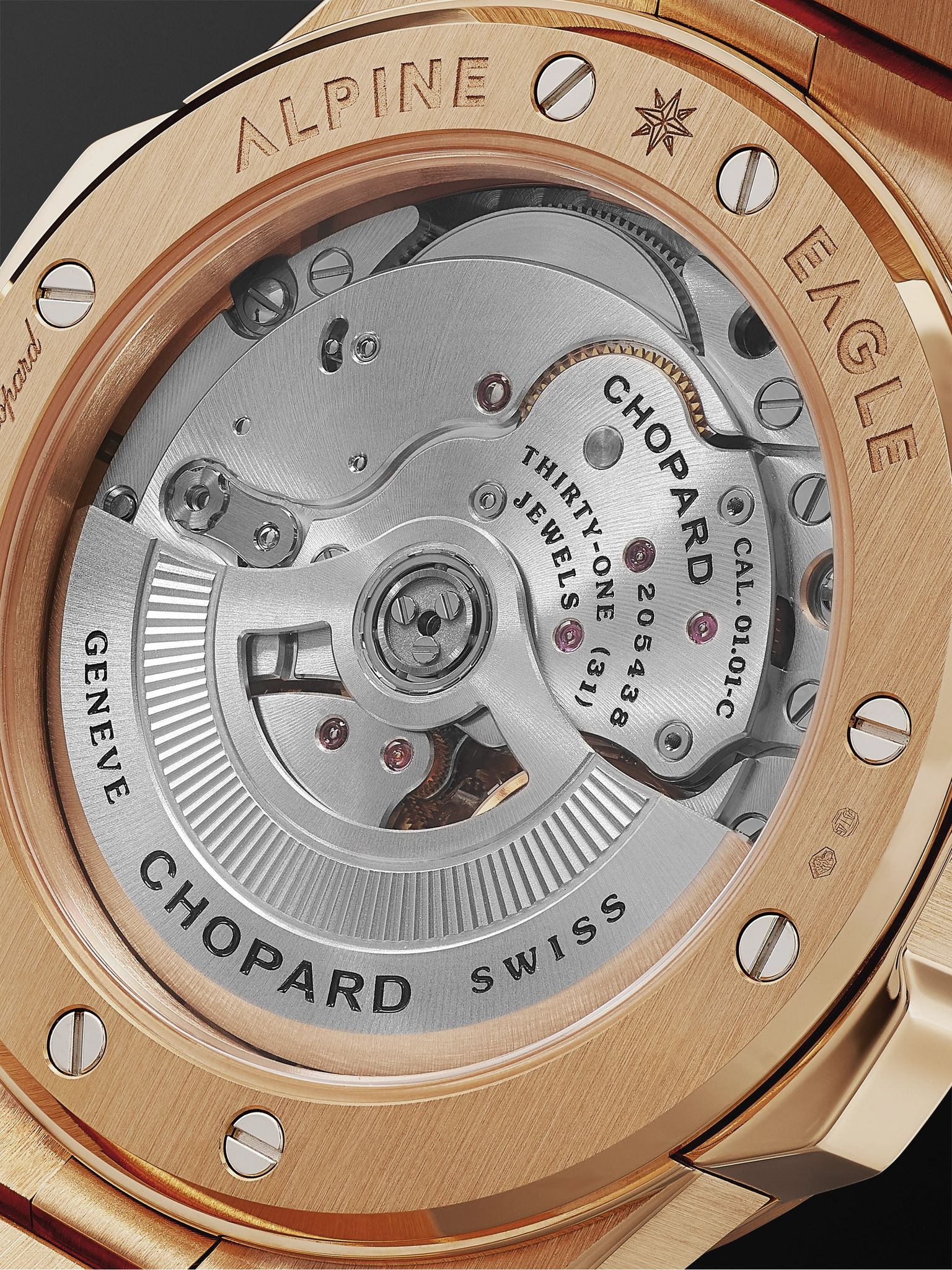 Alpine Eagle Large Automatic 41mm 18-Karat Rose Gold Watch, Ref. No. 295363-5001 Blue - 3
